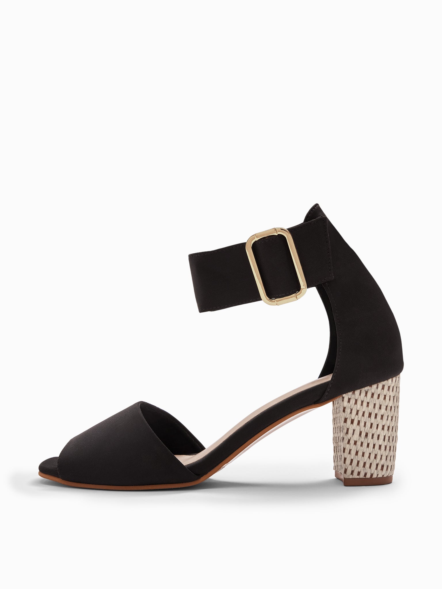 Black Buckle Textured Heels
Black Buckle Textured Heels