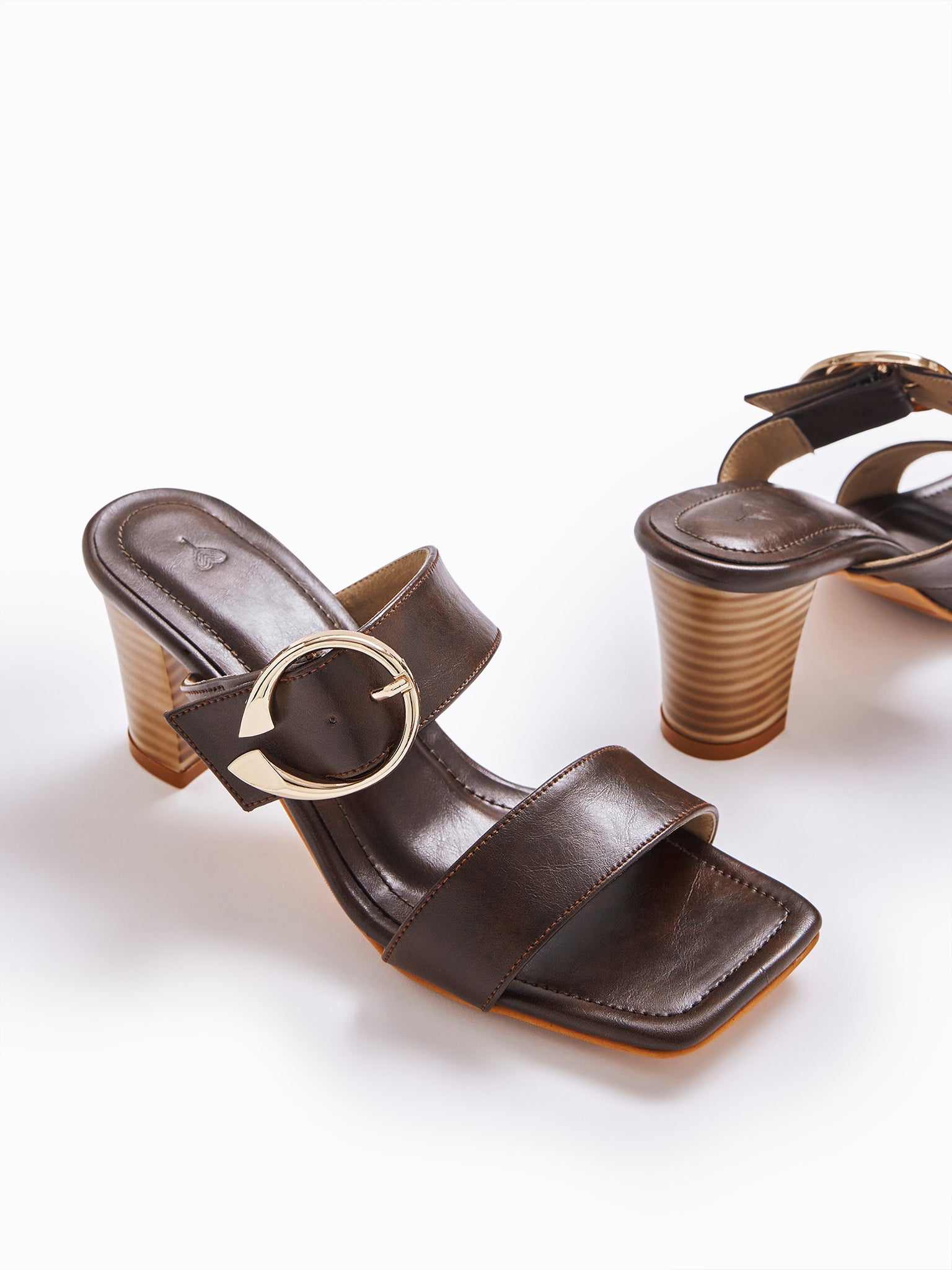 Brown Double Strap Heels
Brown Double Strap Heels