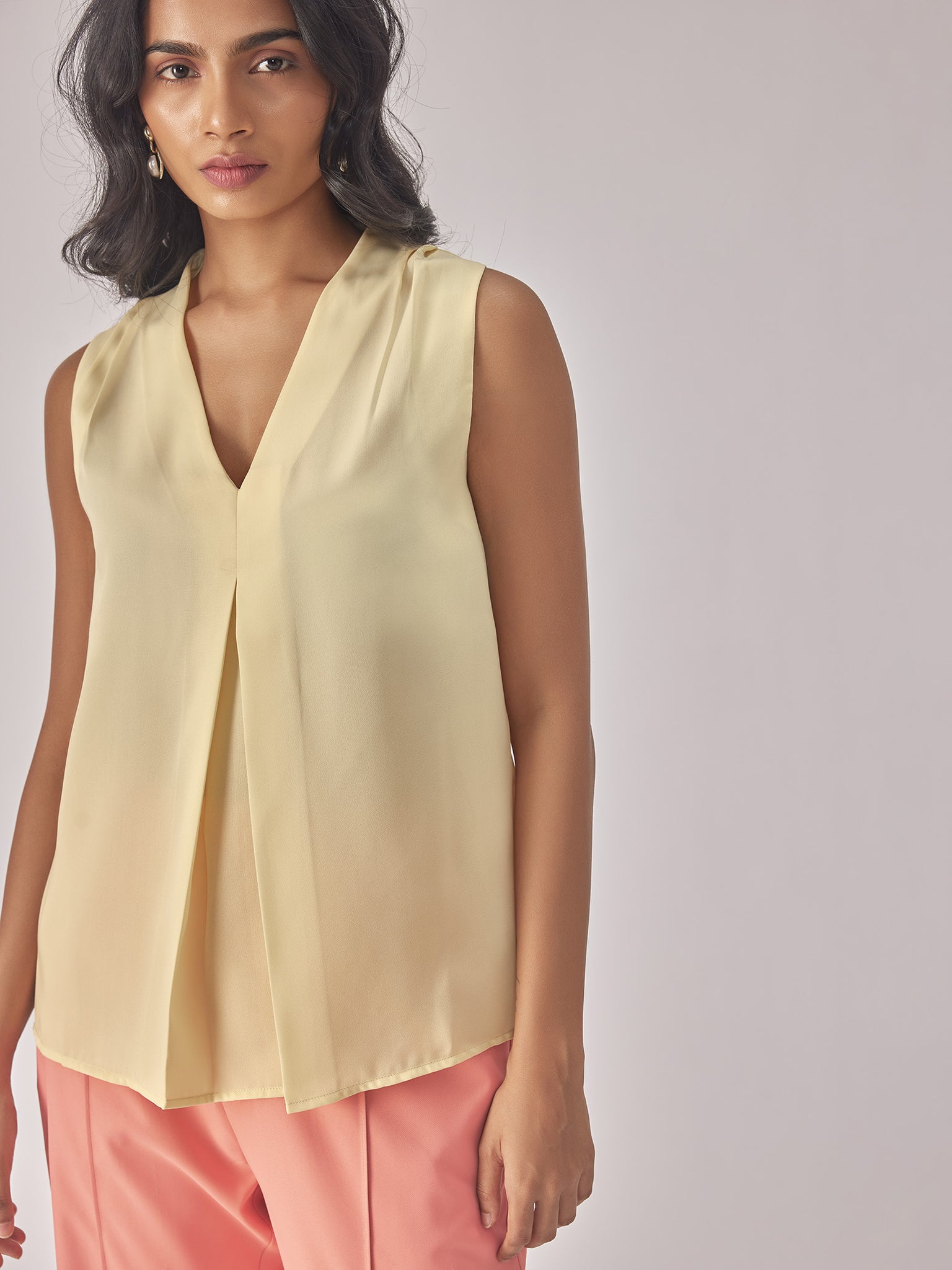 Butterscotch Inverted Pleat Top
Butterscotch Inverted Pleat Top