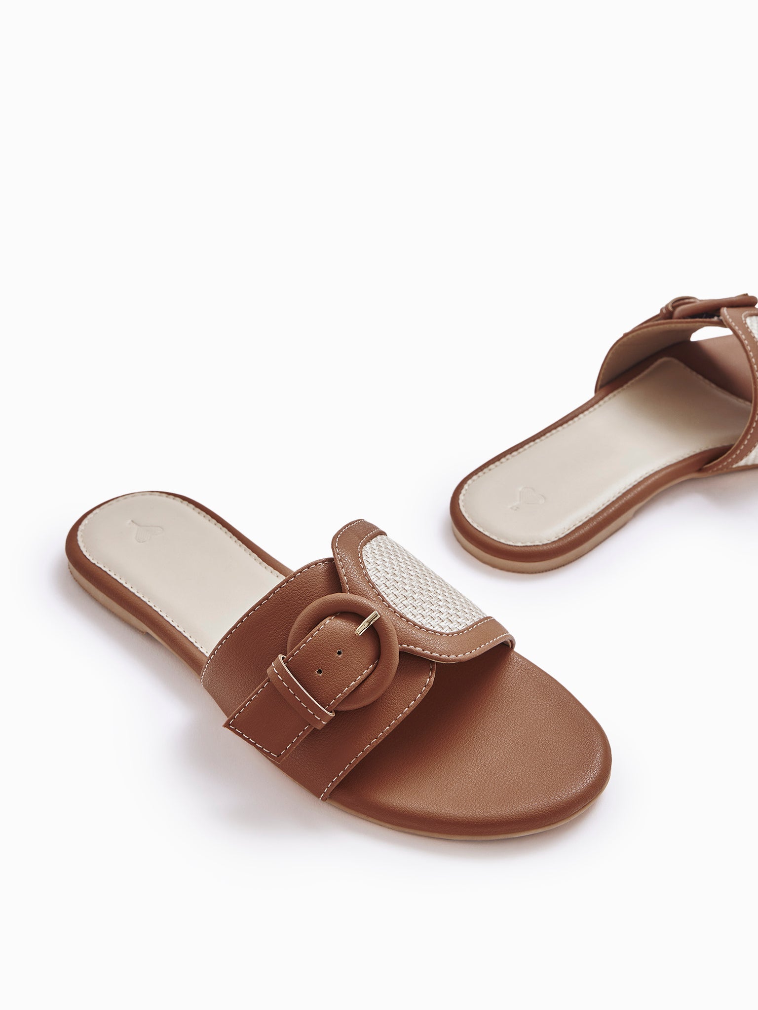 Dual Tone Buckle Strap Flats
Dual Tone Buckle Strap Flats