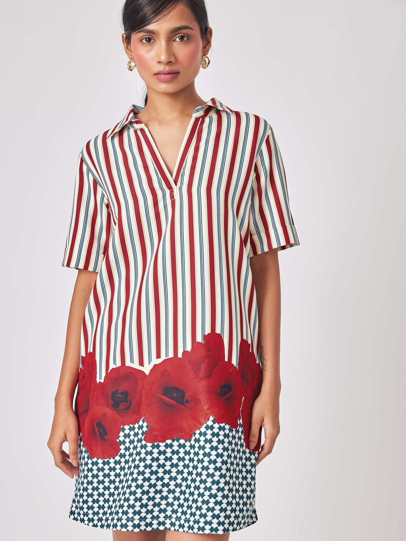 Poppy Print Play Shirt Dress
Poppy Print Play Shirt Dress