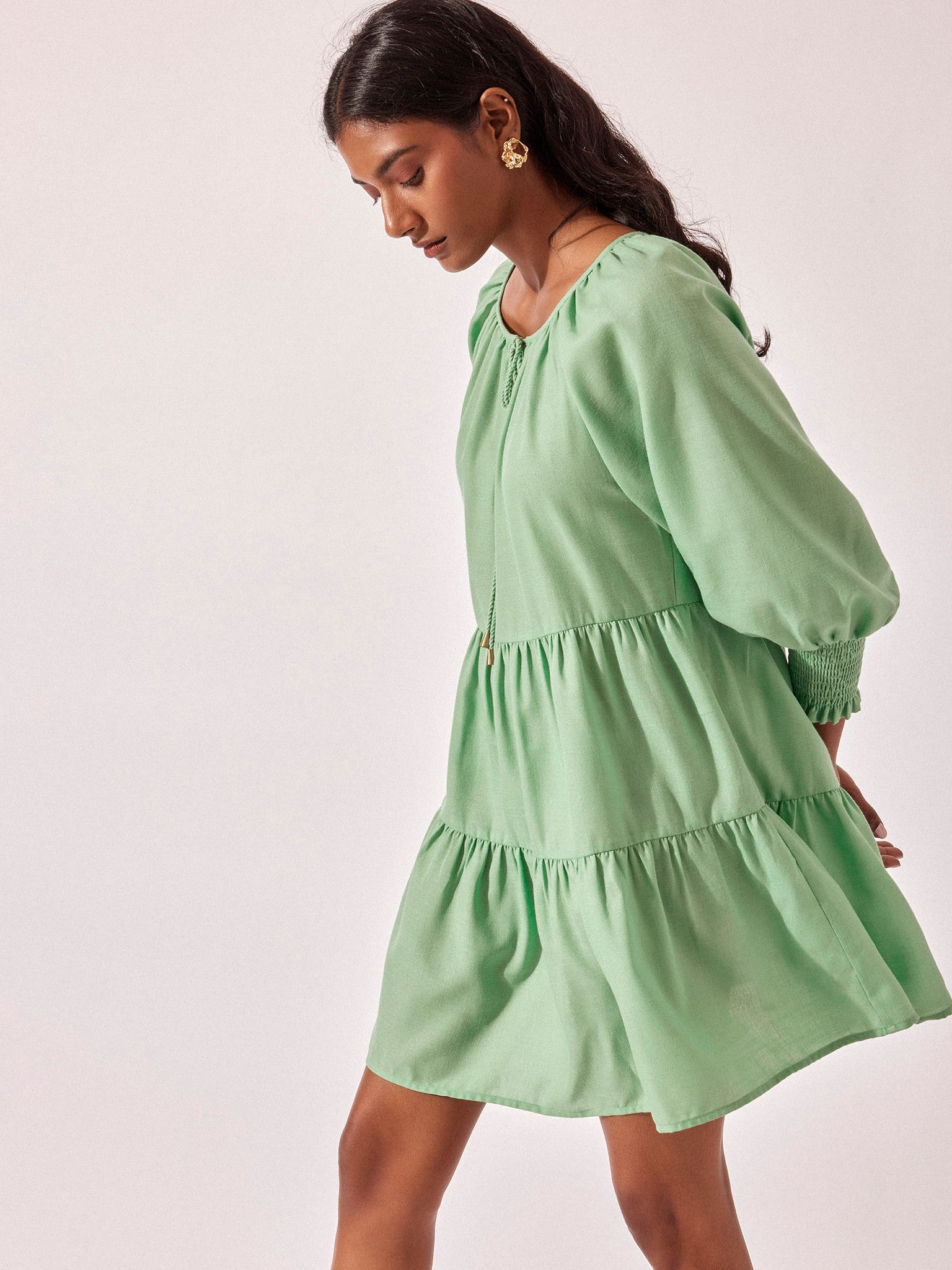 Spring Green Tiered Dress
Spring Green Tiered Dress