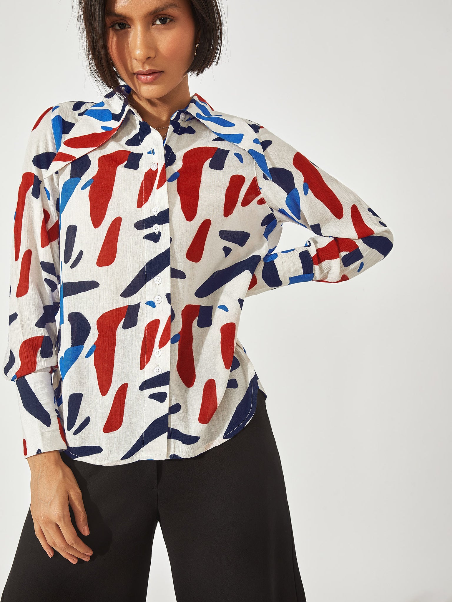 Abstract Print Shirt
Abstract Print Shirt