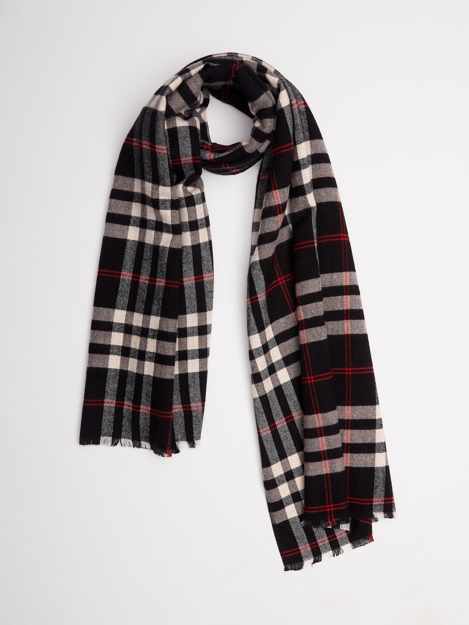 Black & White Checked Scarf
Black & White Checked Scarf