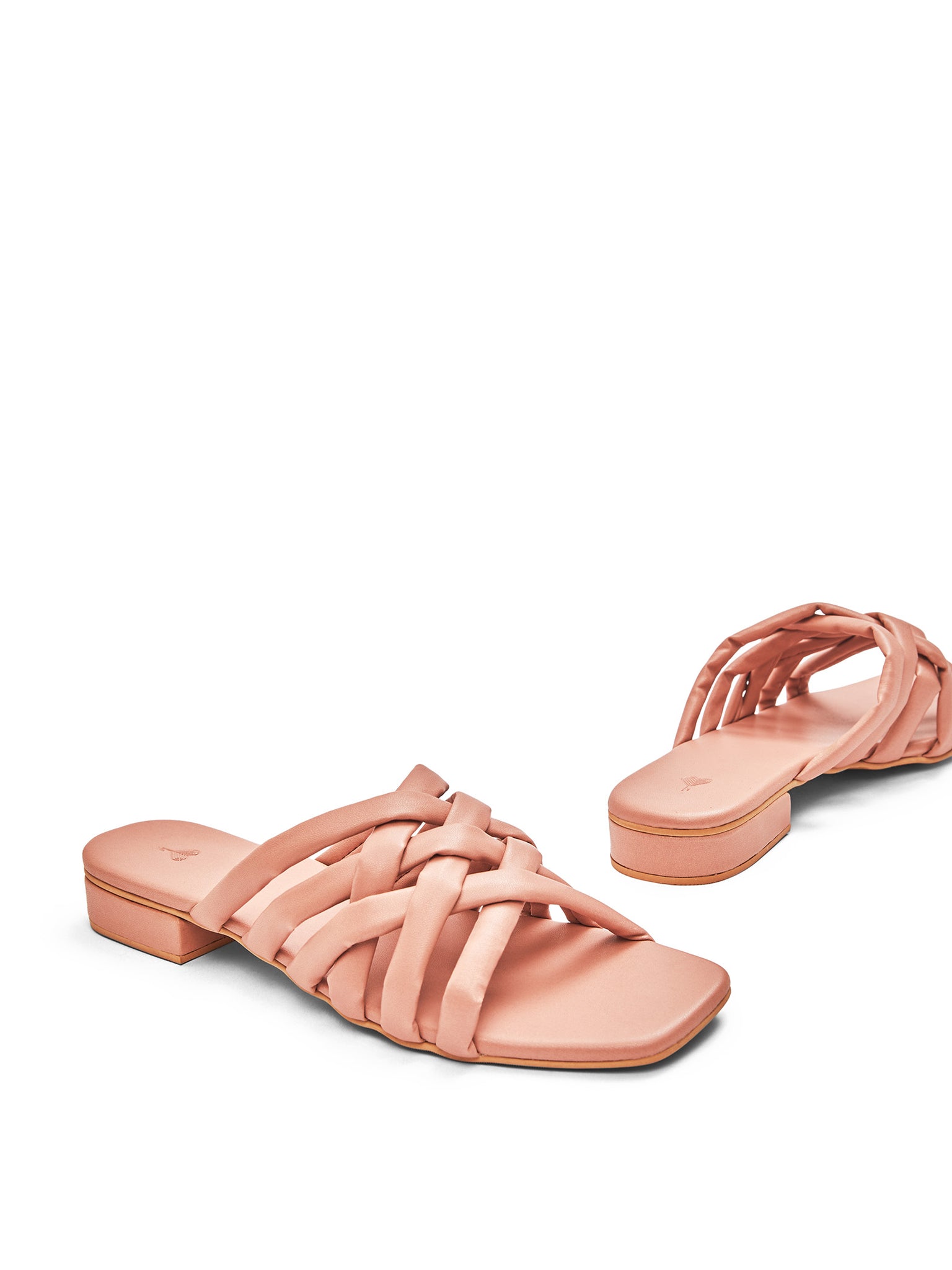 Blush Criss-Cross Flats
Blush Criss-Cross Flats