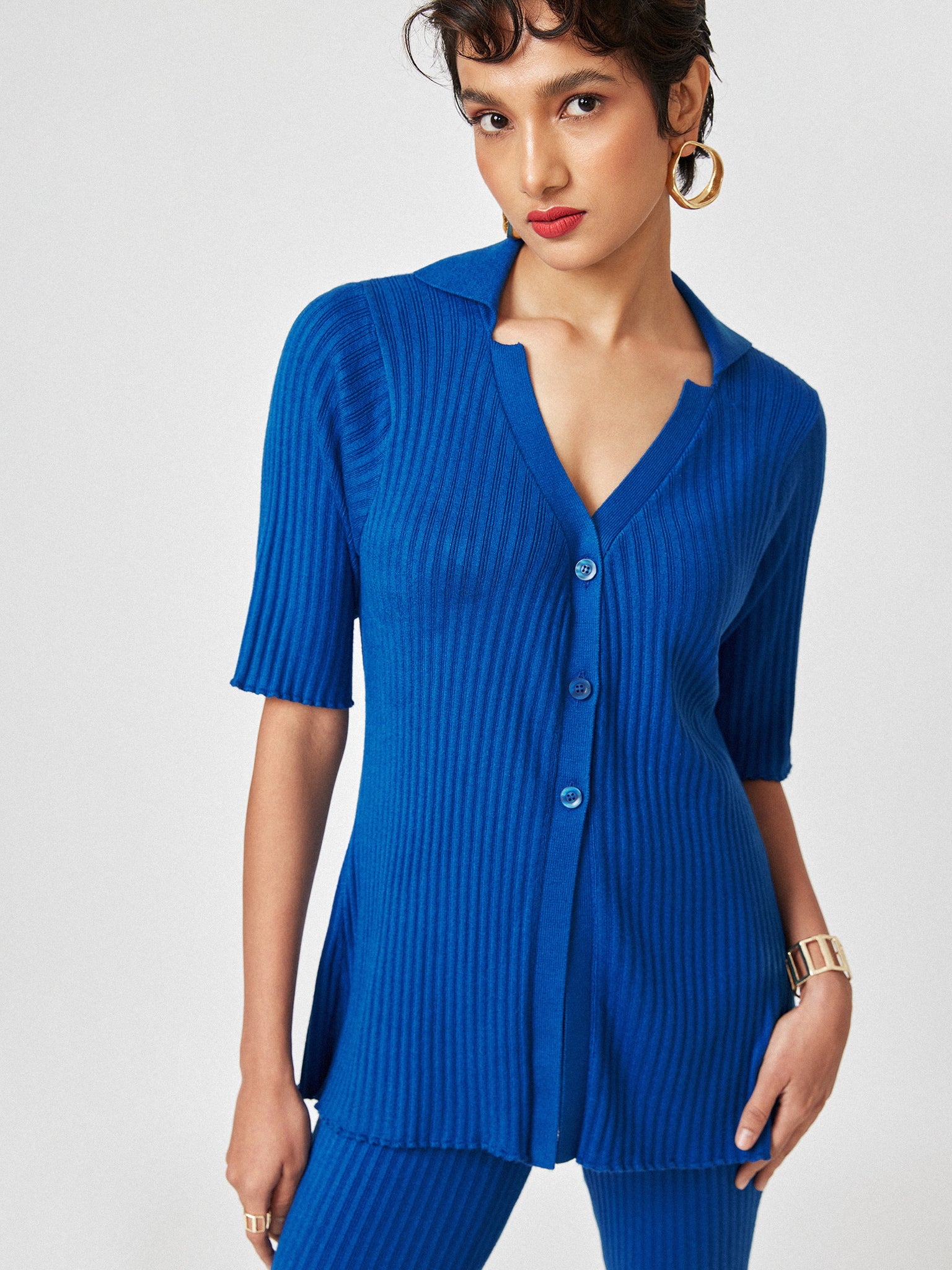 Cobalt Button Down Cardigan
Cobalt Button Down Cardigan