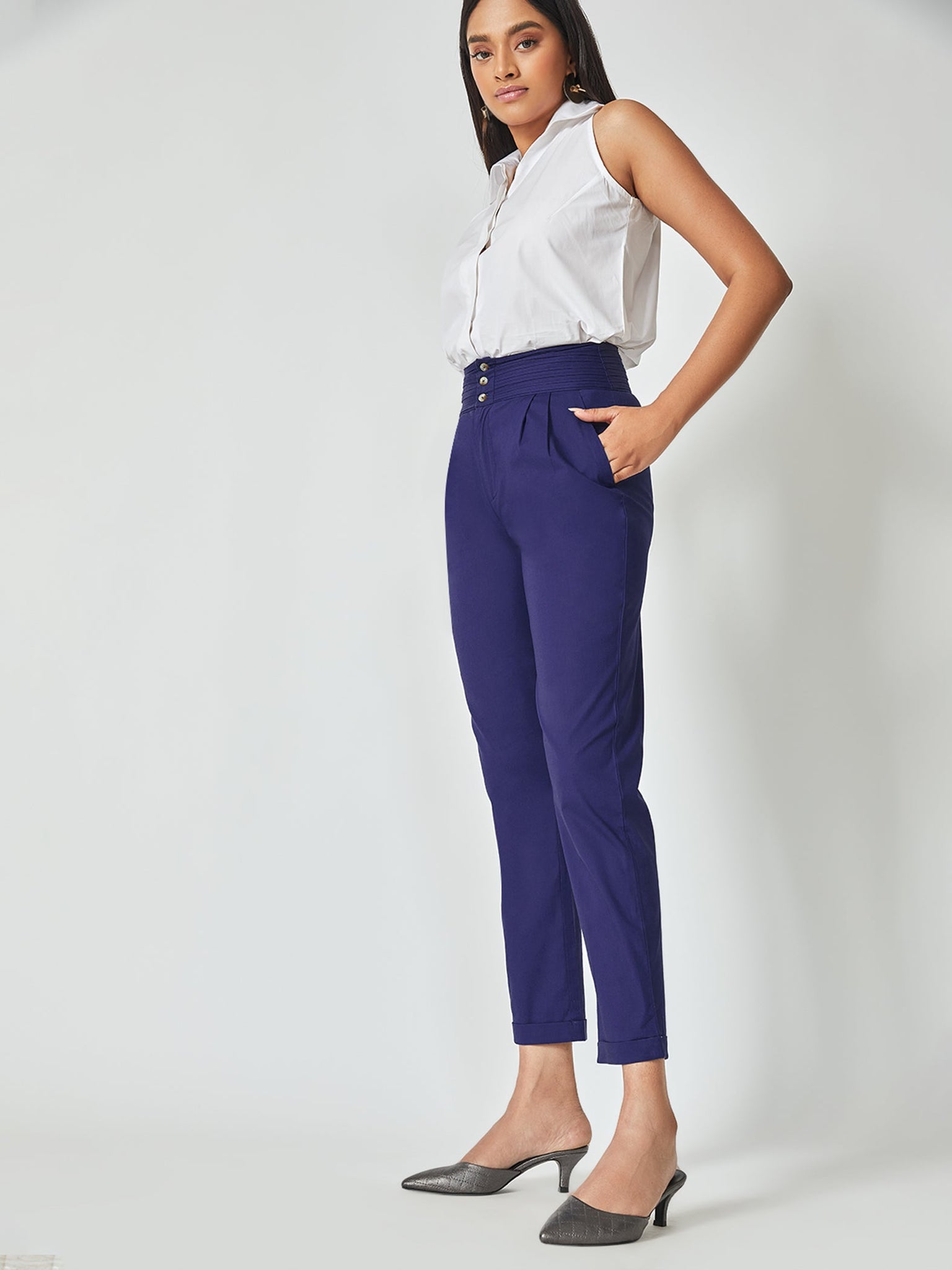 Cobalt Tapered Pants
Cobalt Tapered Pants