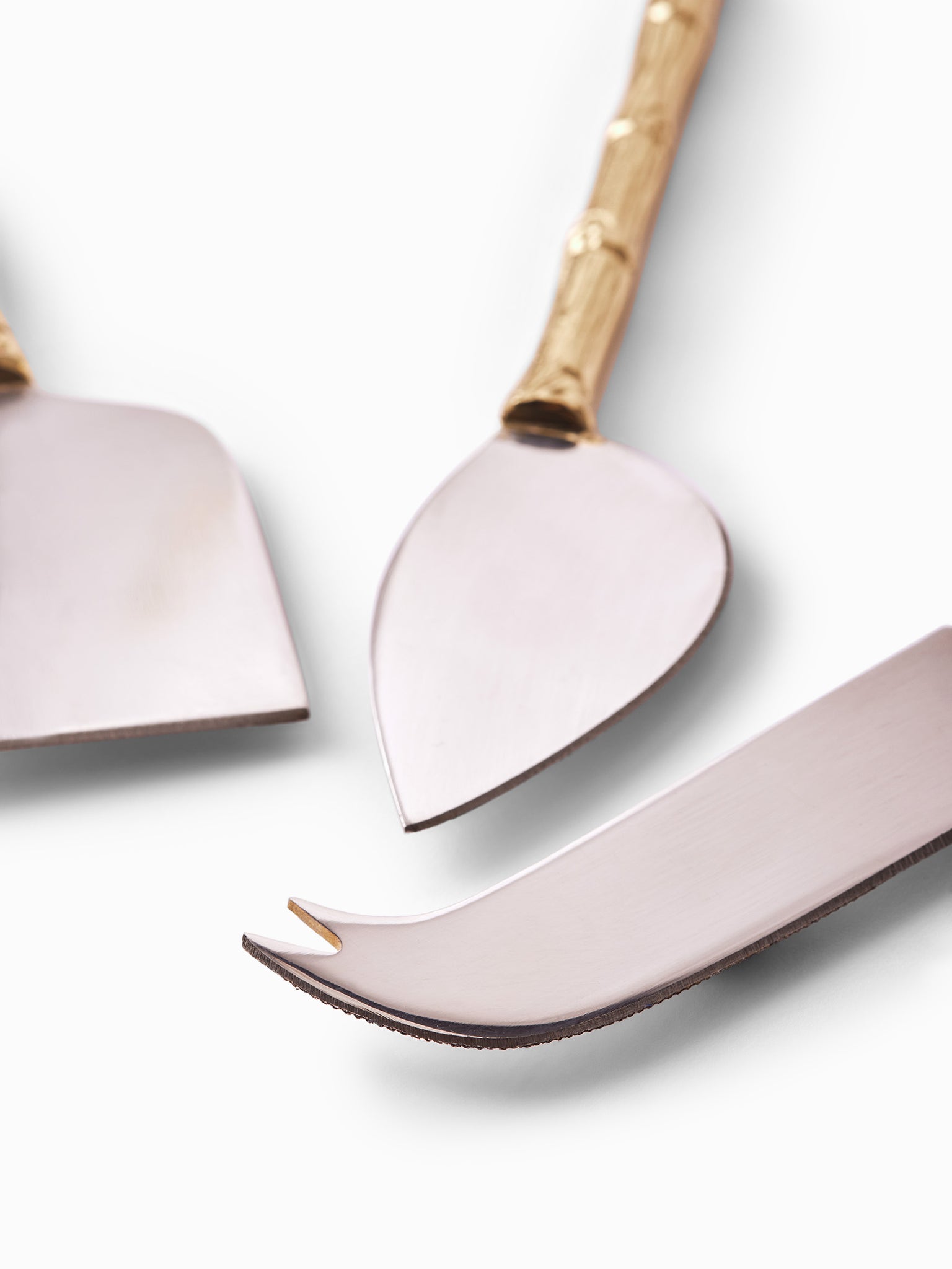 Gold & Silver Cheese Knife Set
Gold & Silver Cheese Knife Set