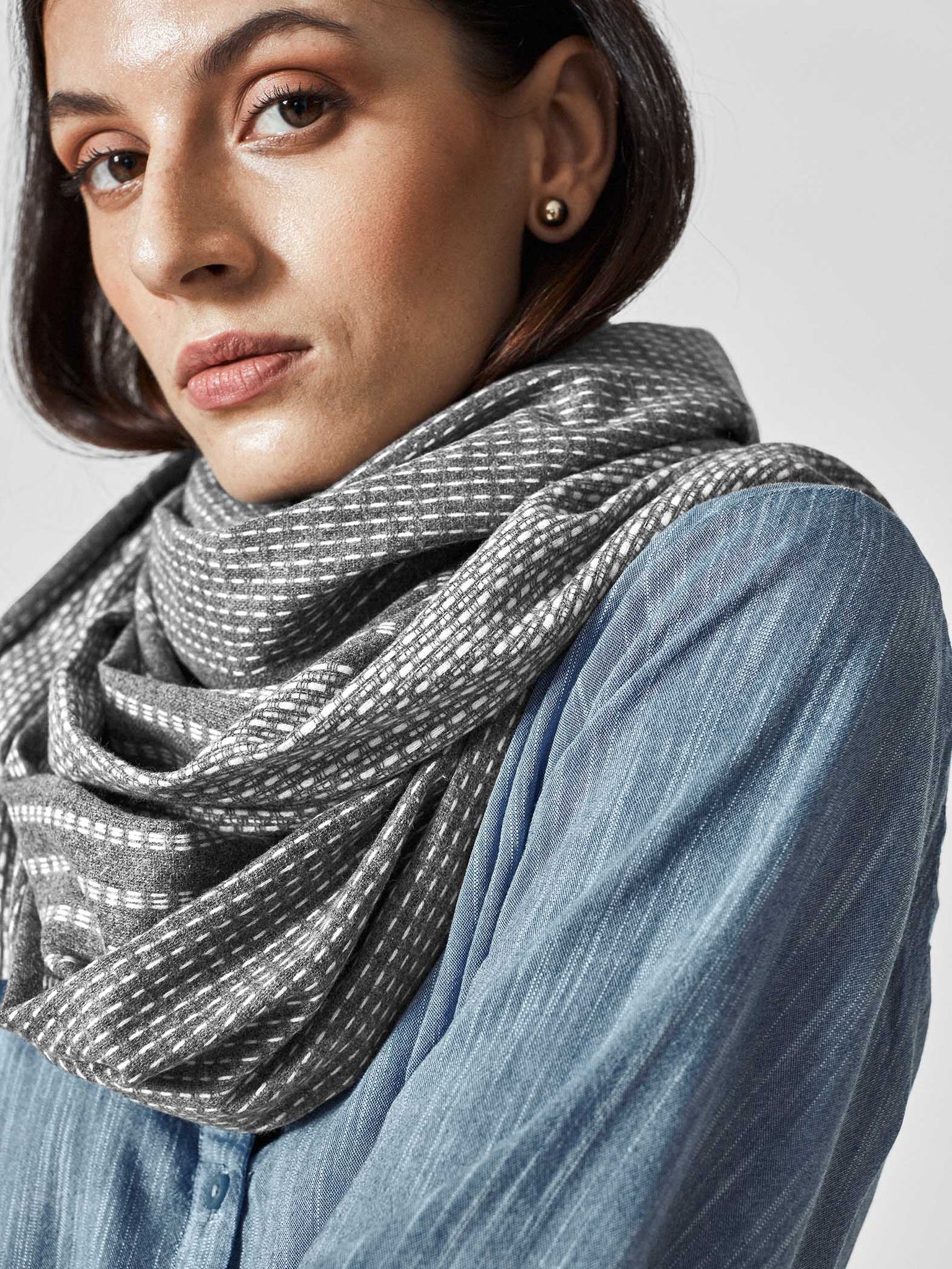 Gift Product - Grey Line Scarf
Gift Product - Grey Line Scarf