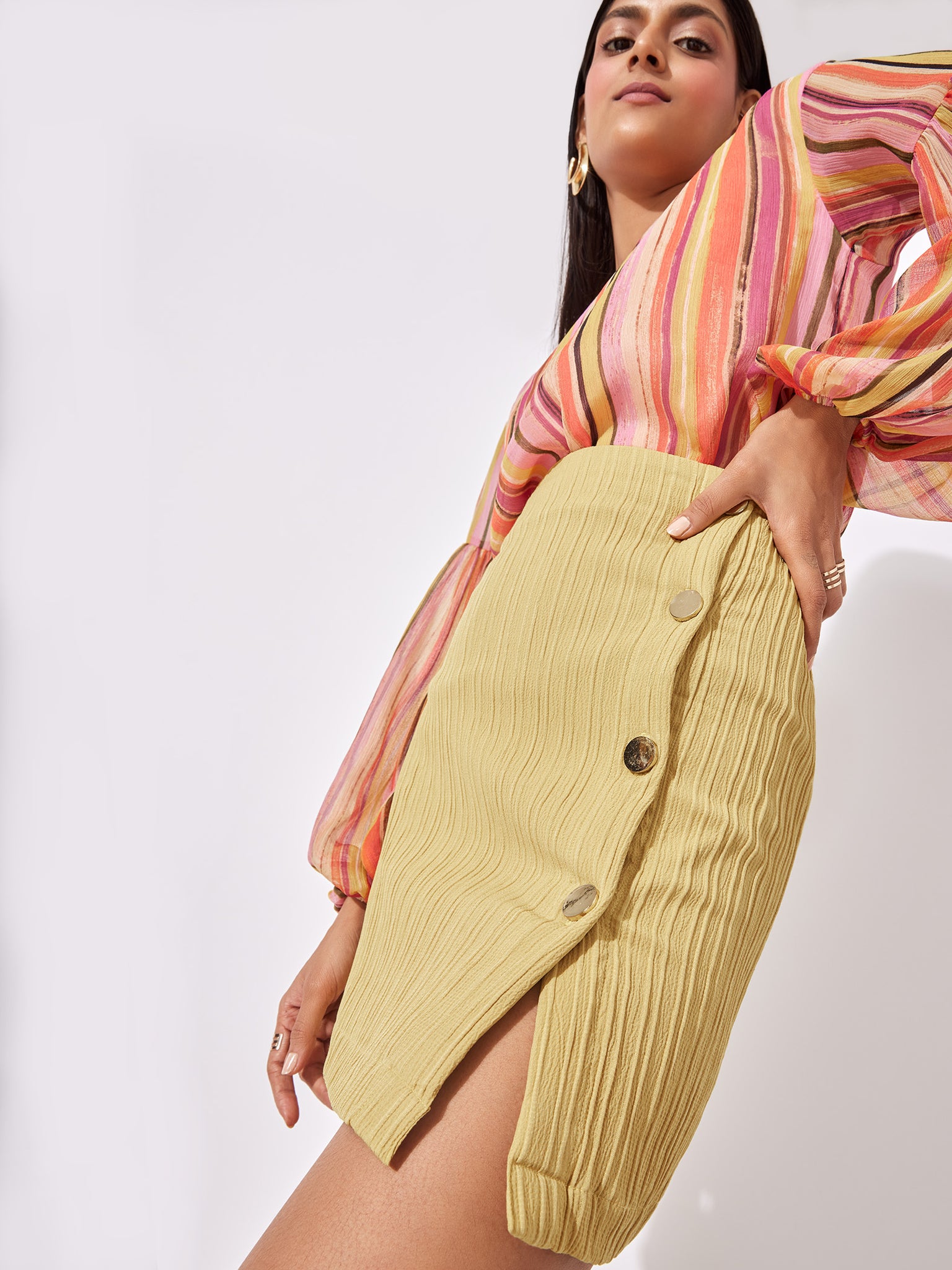 Honey Slit Mini Skirt
Honey Slit Mini Skirt