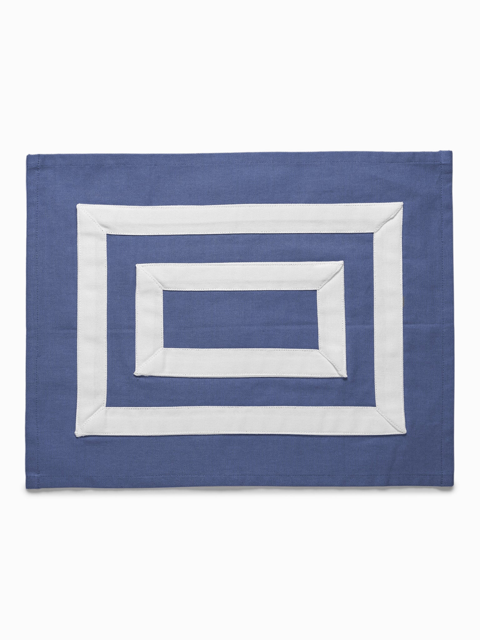 Ivory & Blue Table Mat