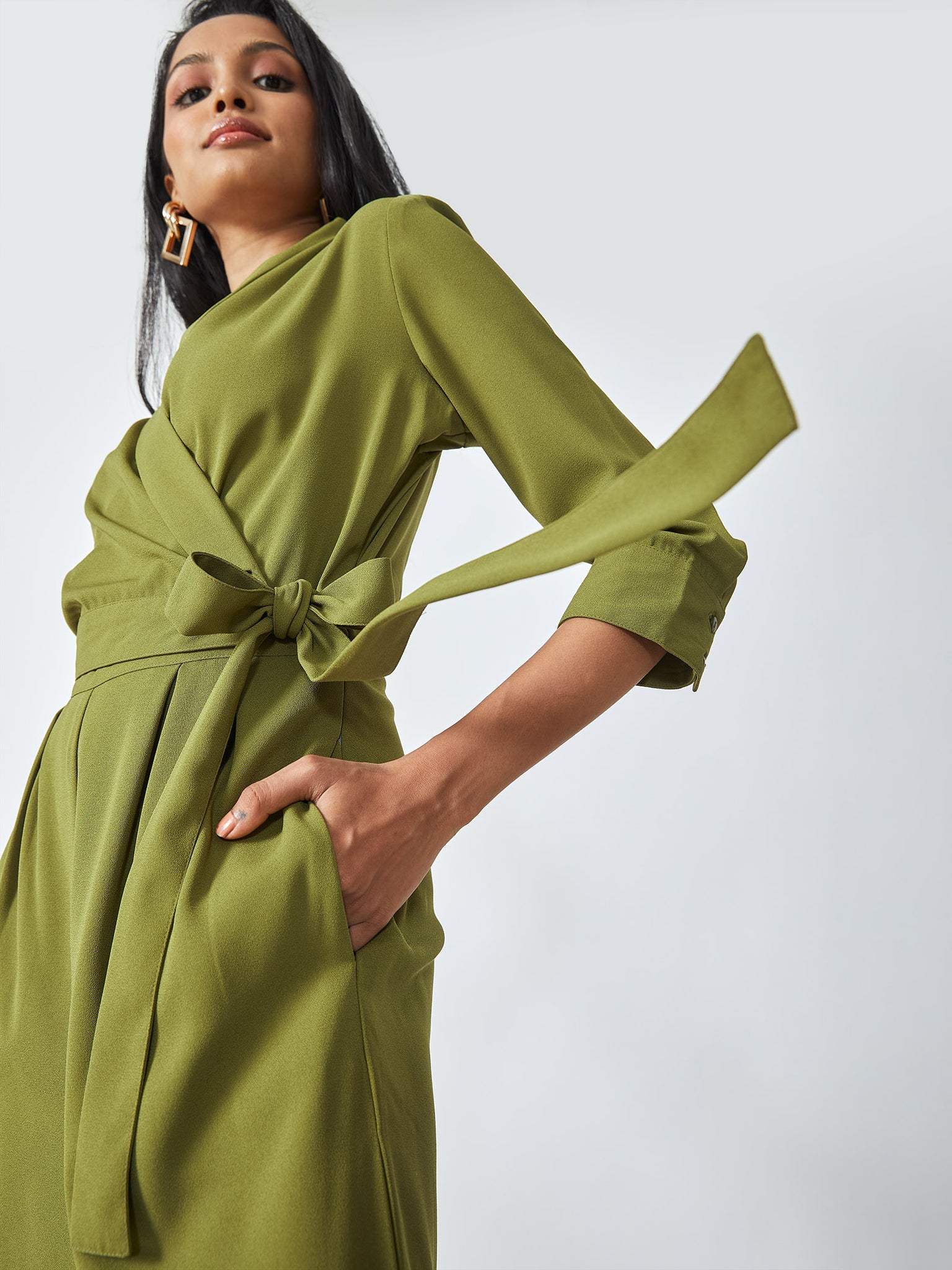 Olive Blazer Jumpsuit
Olive Blazer Jumpsuit
