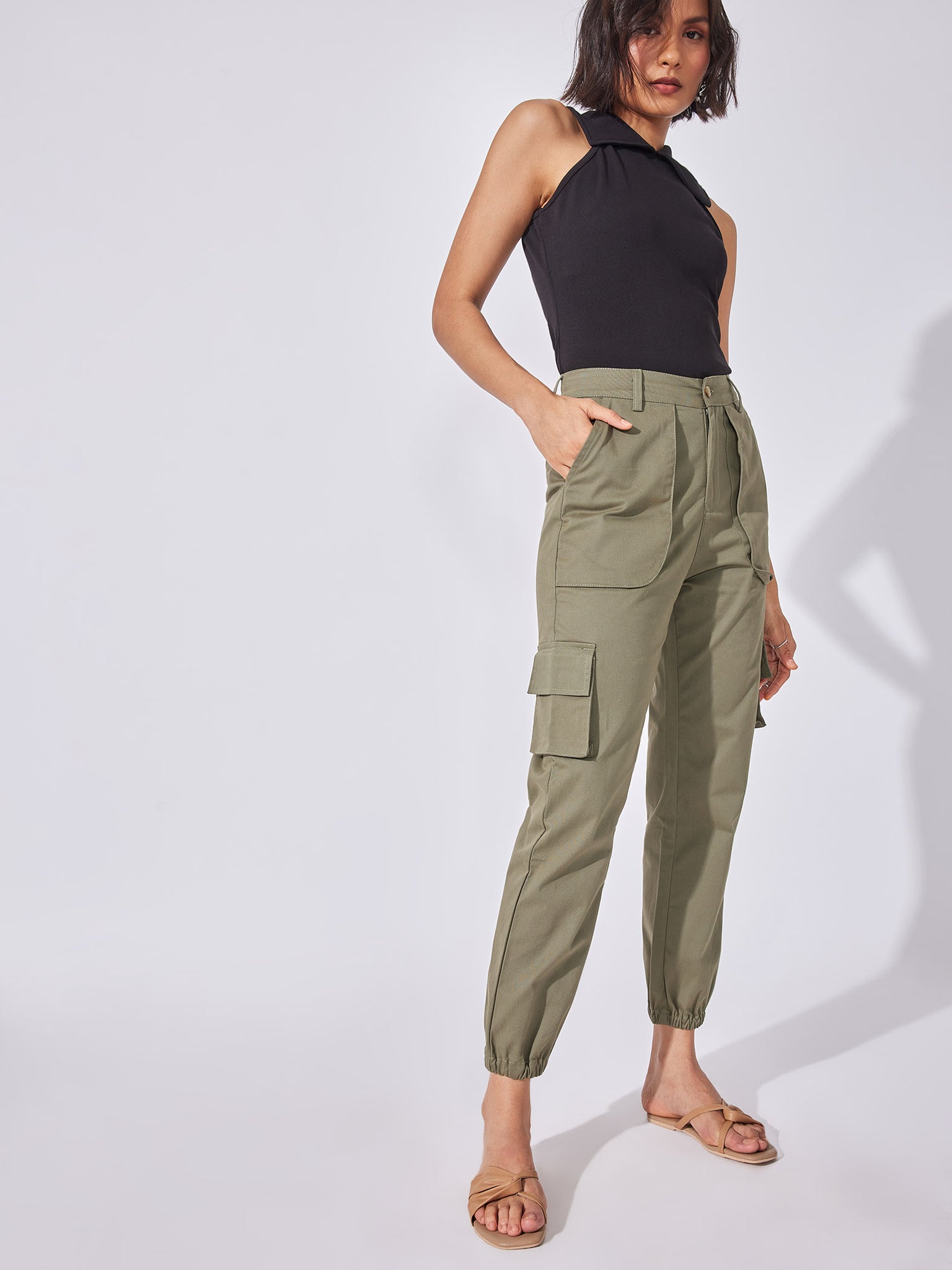 Olive Cargo Pants
Olive Cargo Pants