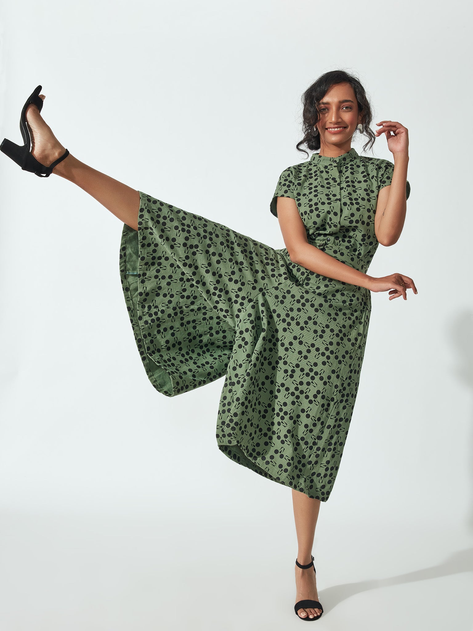 Olive Mickey Monogram Culotte by Disney
Olive Mickey Monogram Culotte by Disney