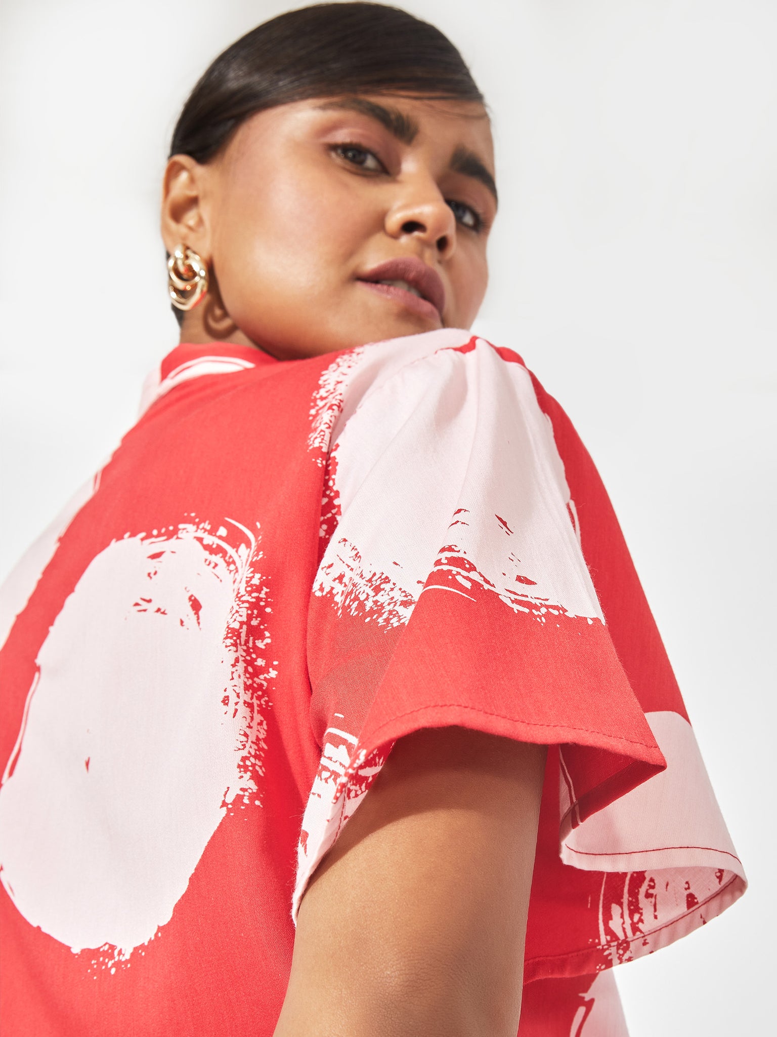 Red & White Polka Crop Shirt
Red & White Polka Crop Shirt