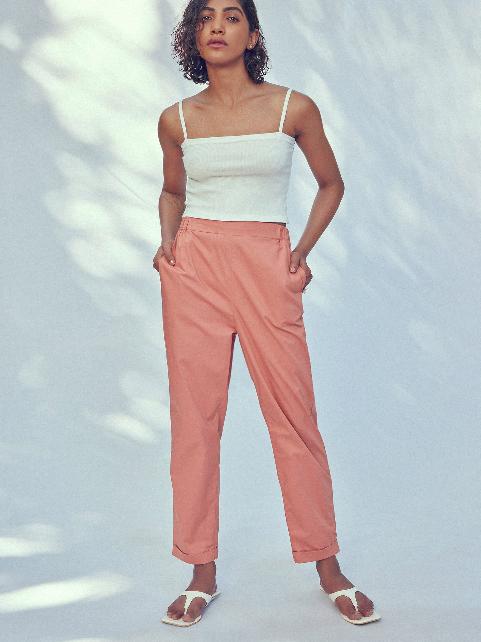 Rust Poplin Trousers
Rust Poplin Trousers