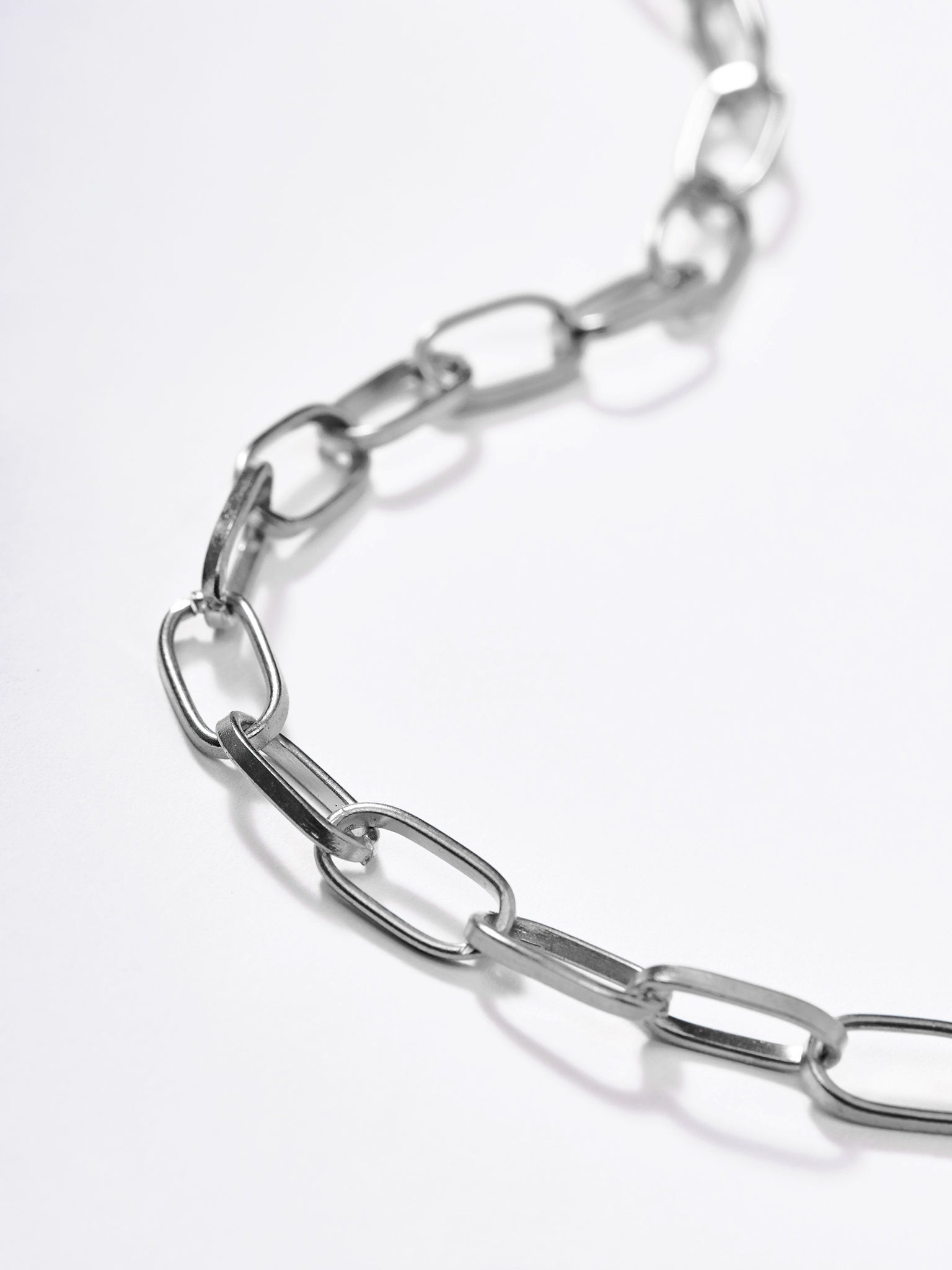 Silver Link Chain Necklace 
Silver Link Chain Necklace