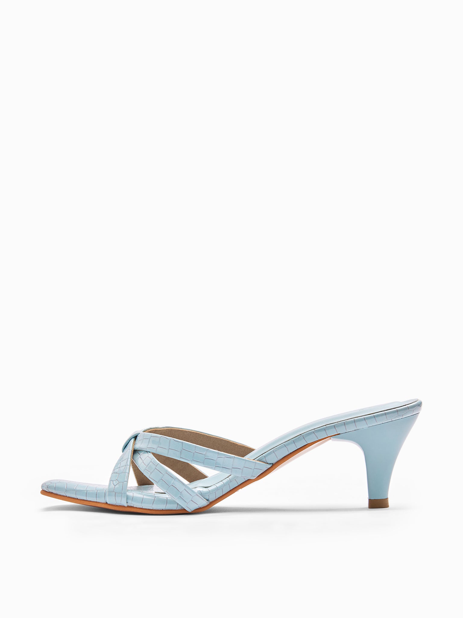 Sky Triple Strap Kitten Heels
Sky Triple Strap Kitten Heels