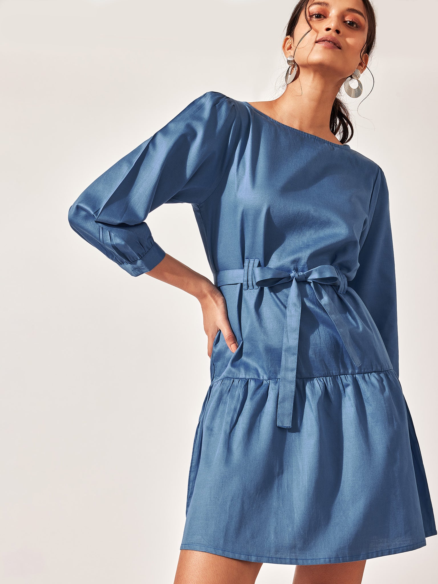 Slate Drop Waist Mini Dress
Slate Drop Waist Mini Dress