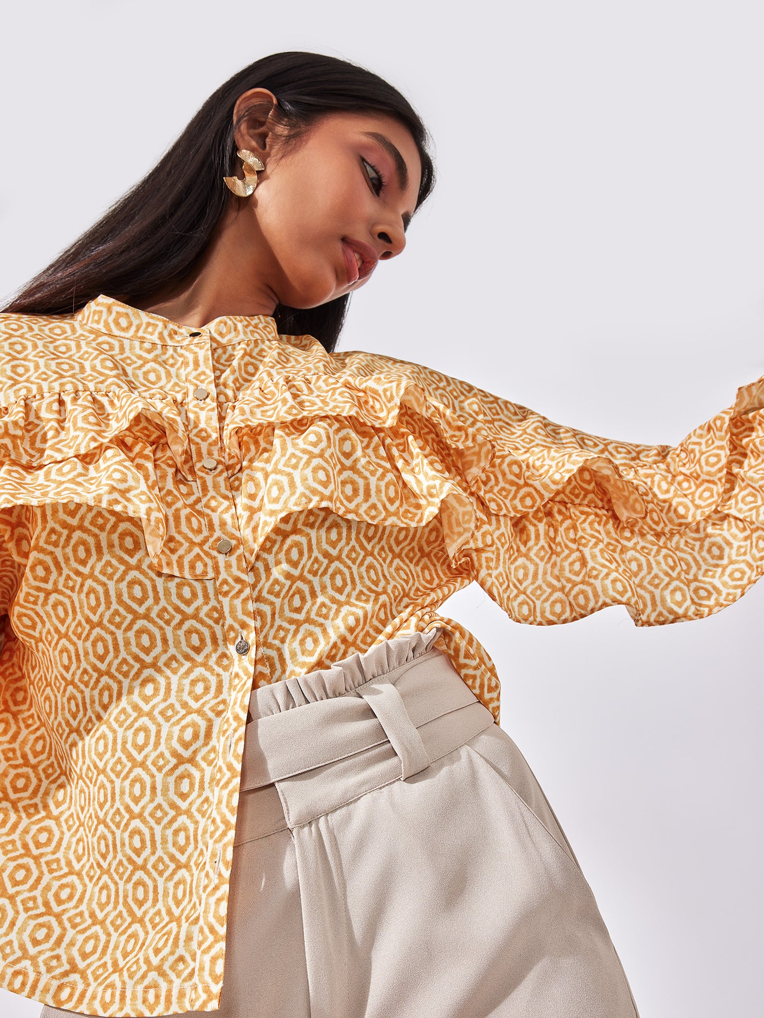 Sunset Geo Print Layered Top
Sunset Geo Print Layered Top