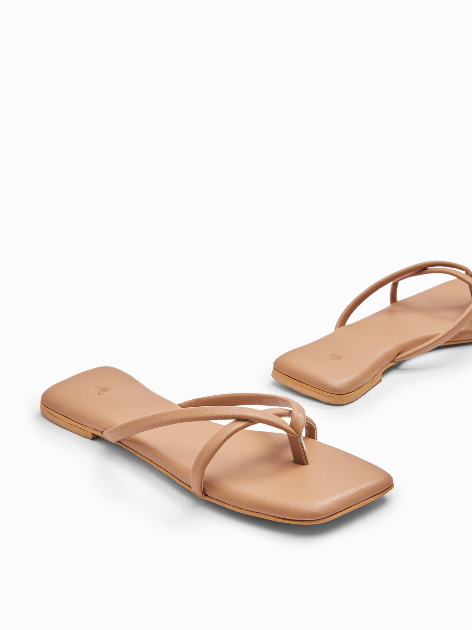 Tan Double Strap Flats
Tan Double Strap Flats