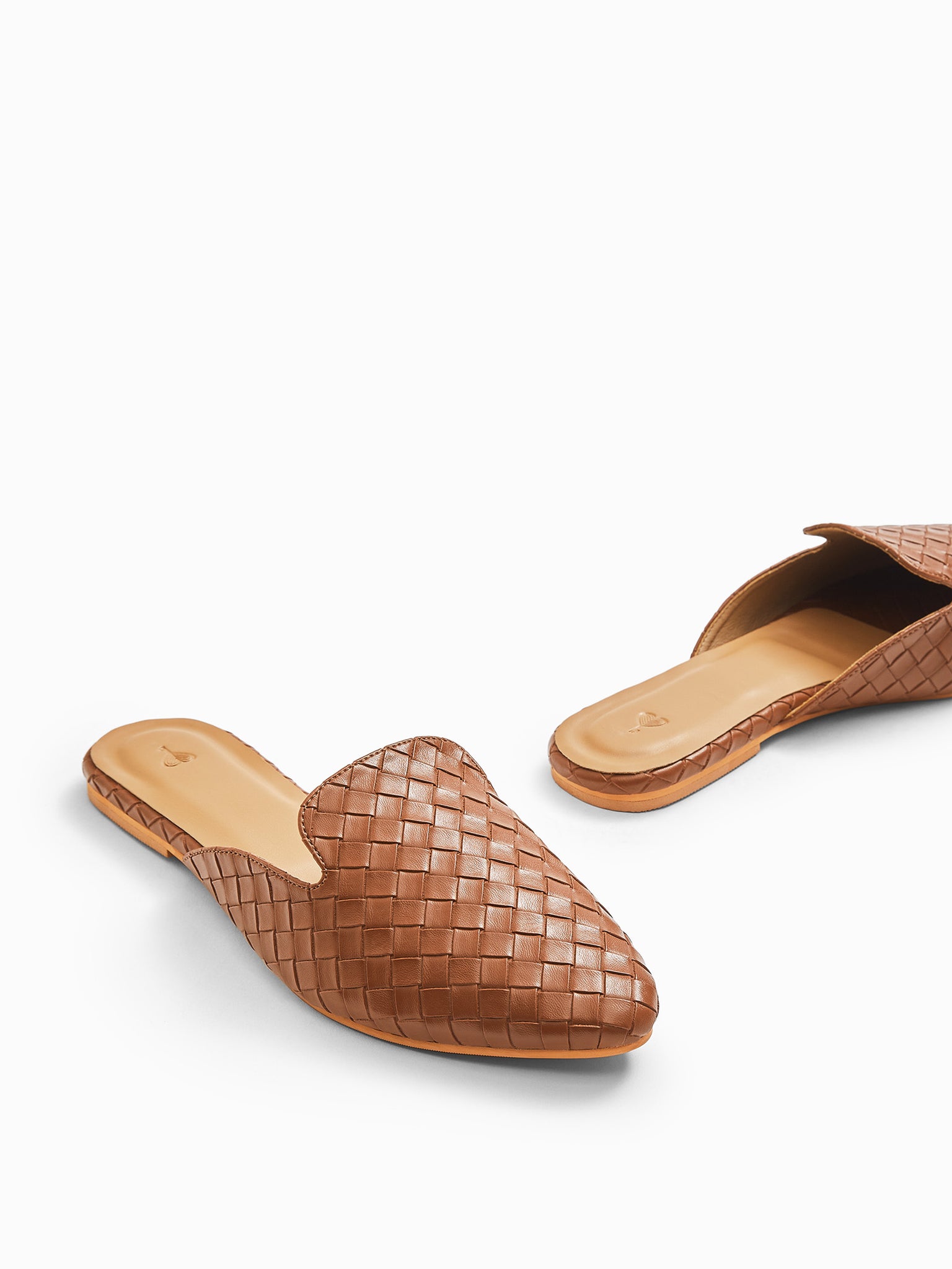 Tan Quilt Textured Mules
Tan Quilt Textured Mules