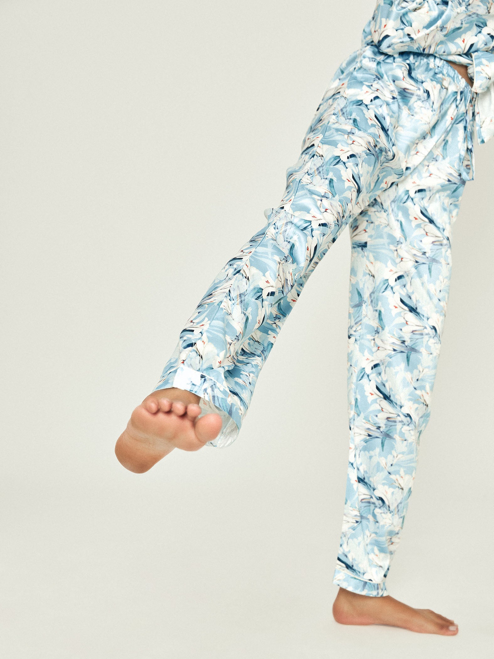 Aqua Printed Sleep Pyjamas