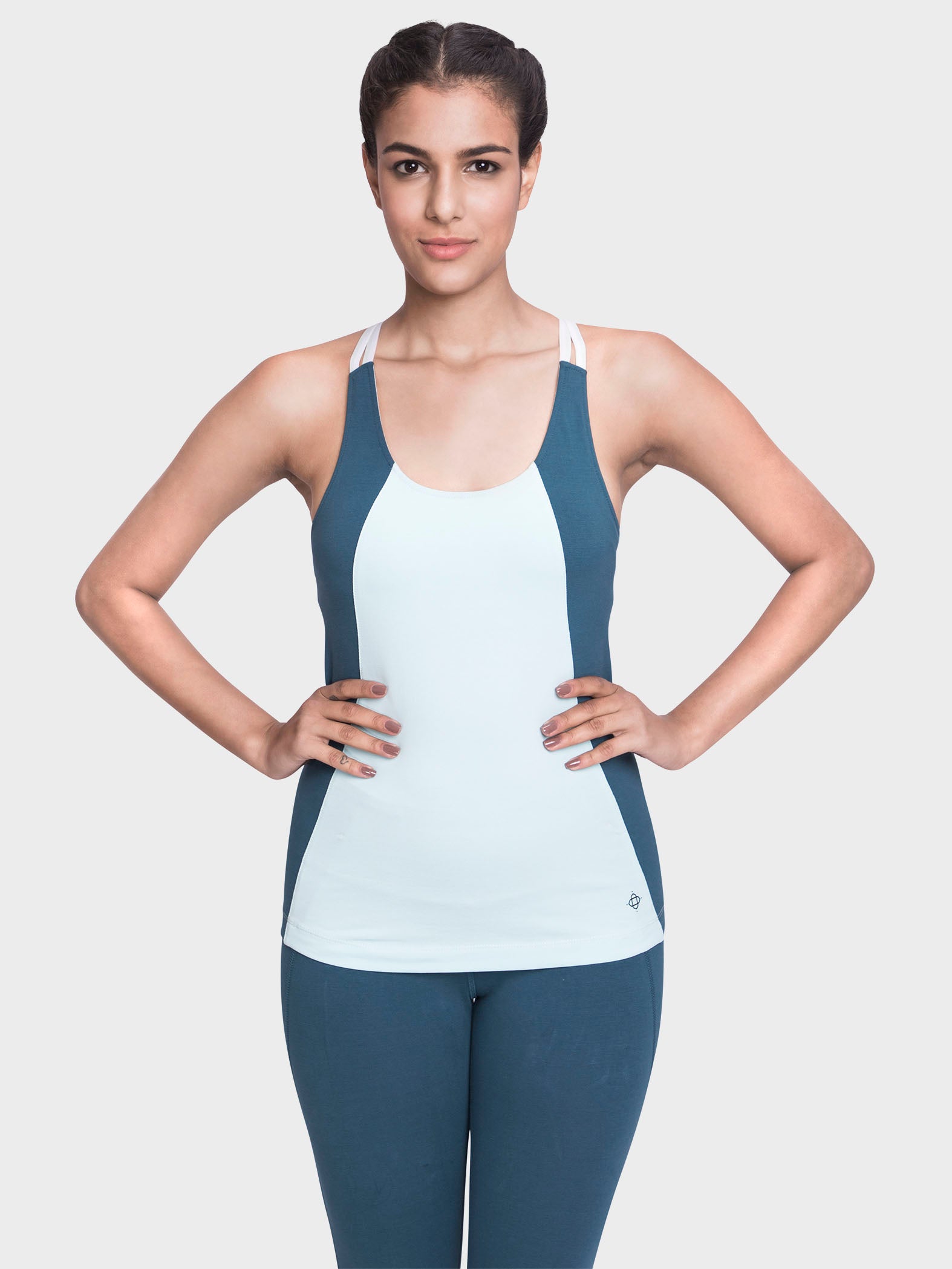 Arhat Fitted Cami Powder Blue By Satva