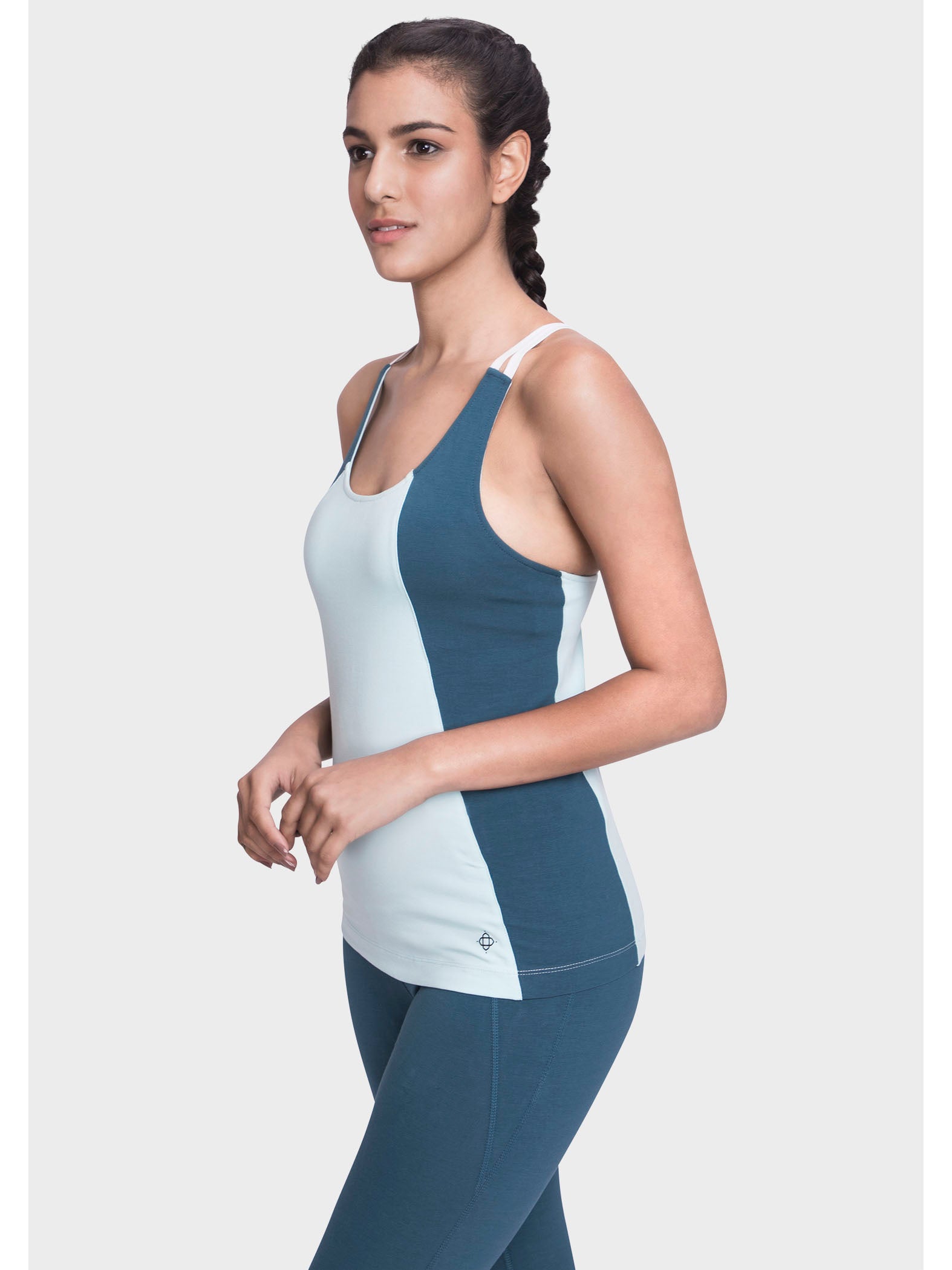 Arhat Fitted Cami Powder Blue By Satva