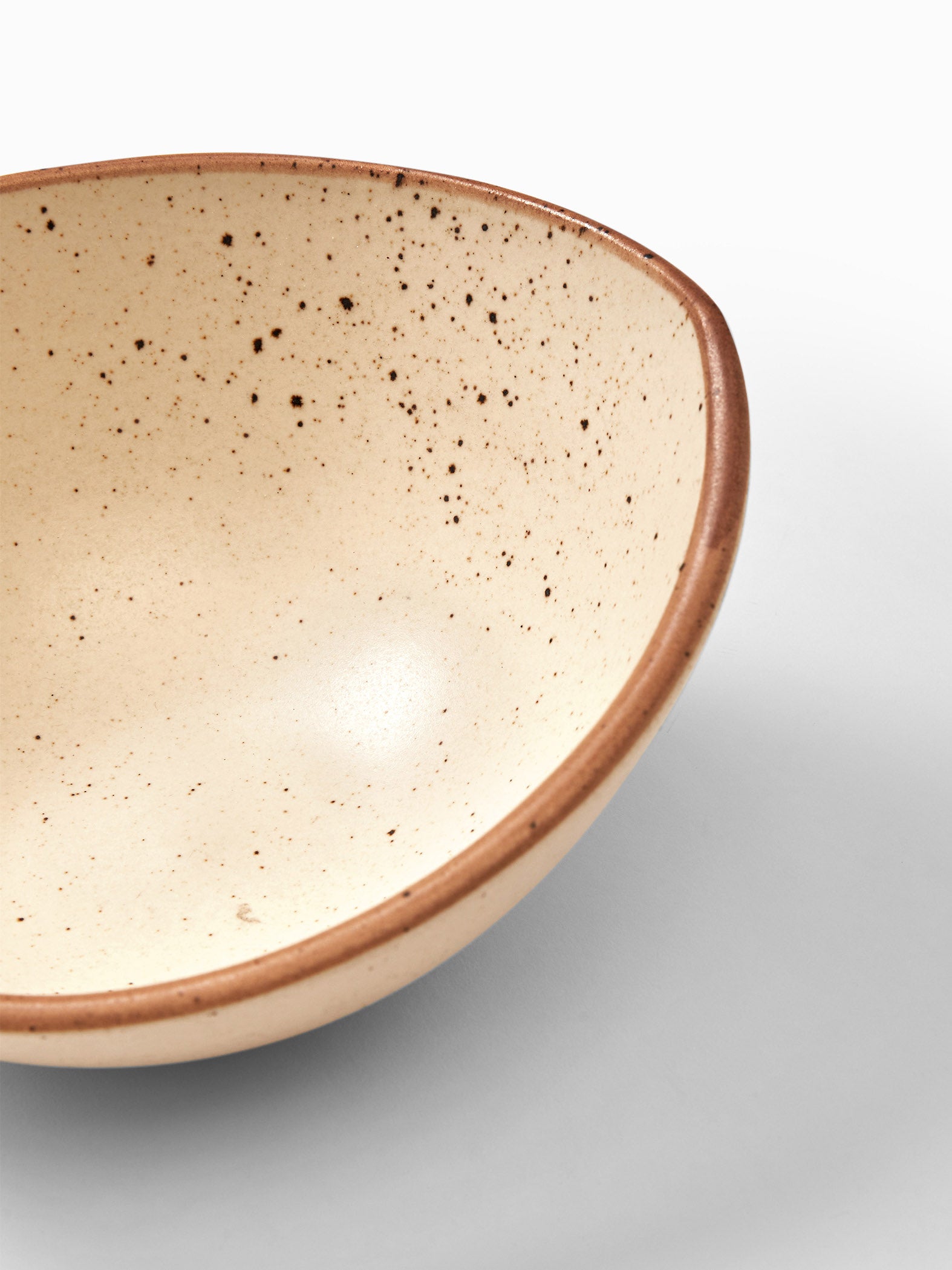 Beige Dotted Bowl