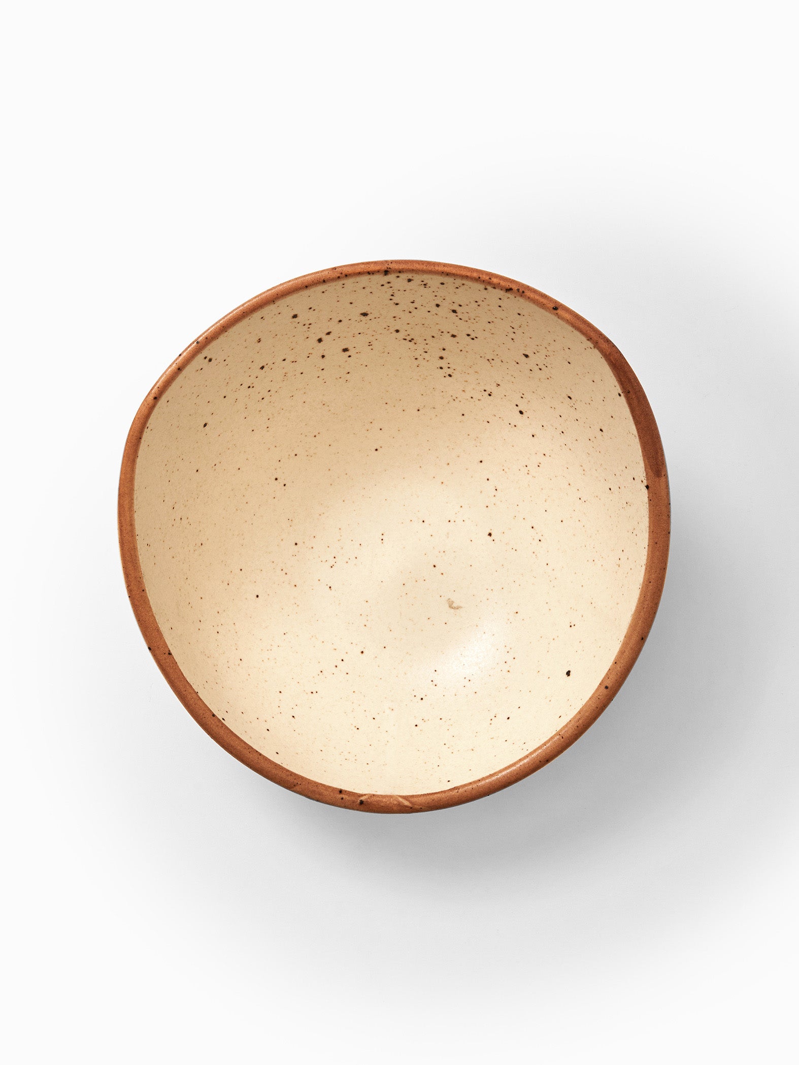 Beige Dotted Bowl