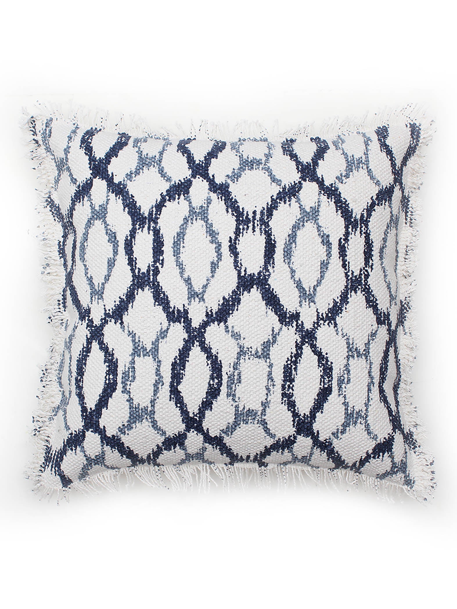 Blue Leher Cushion Cover By House This