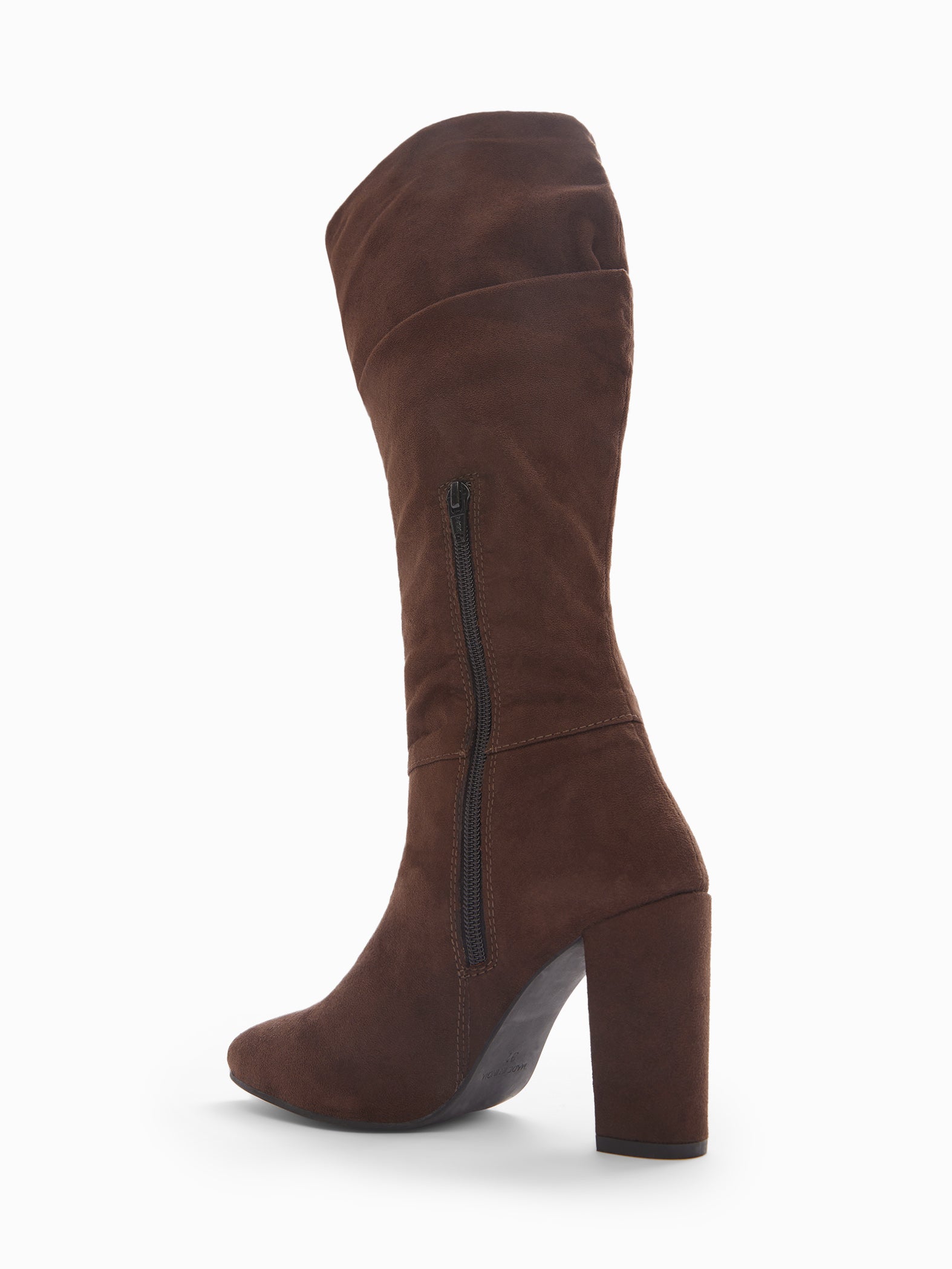 Chocolate Scrunched Boots