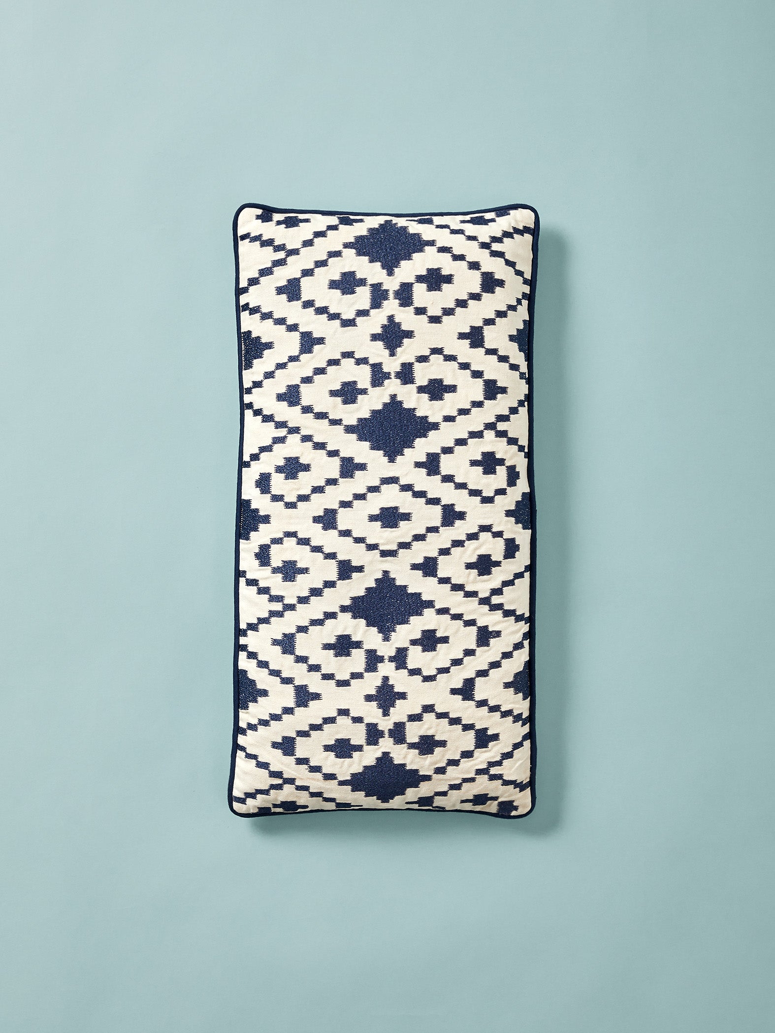 Embroidered Cotton Cushion