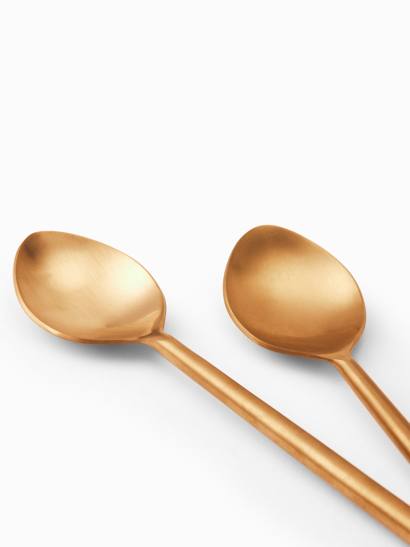 Gold Dessert Spoon Set