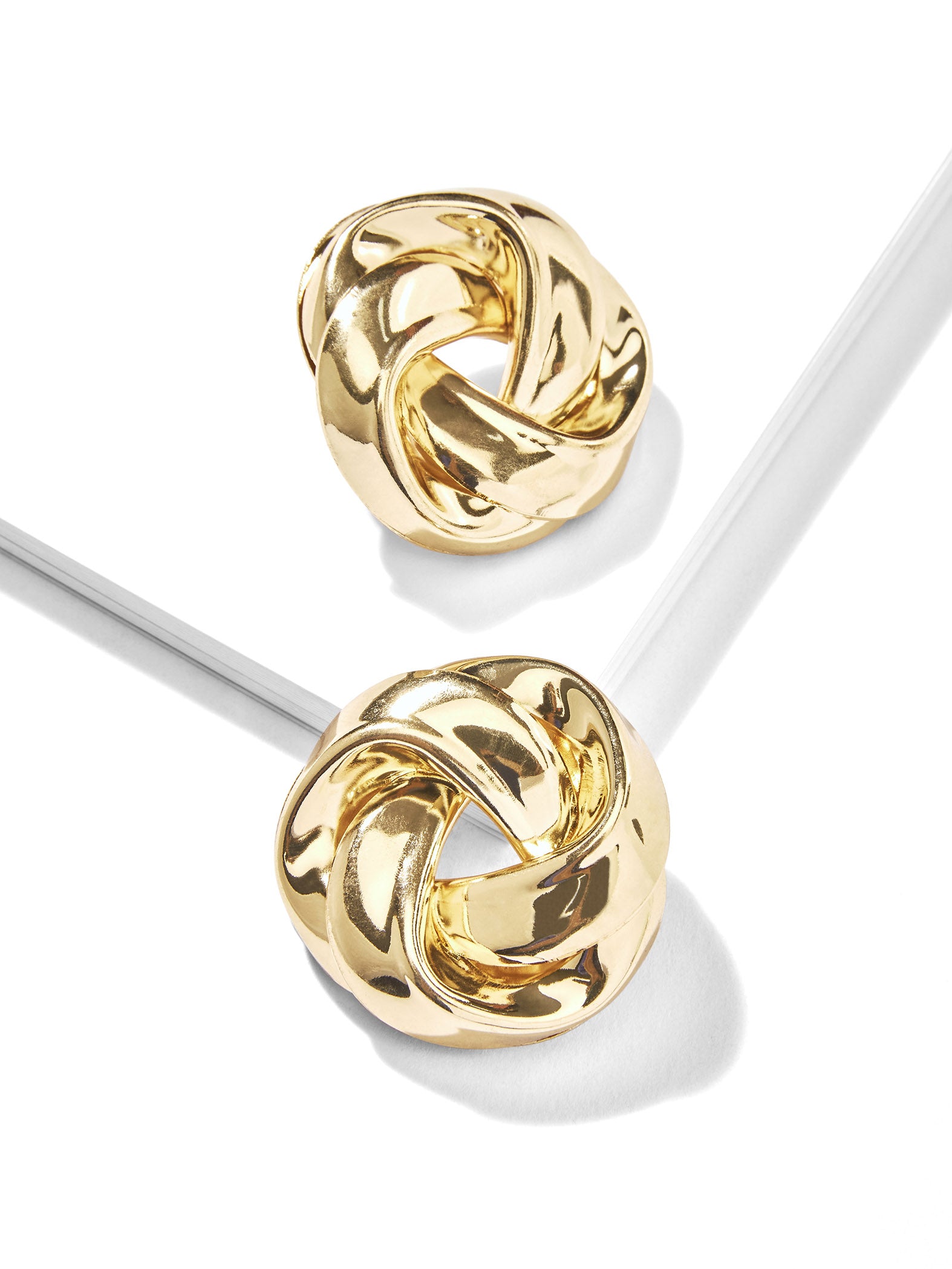 Gold Knot Studs