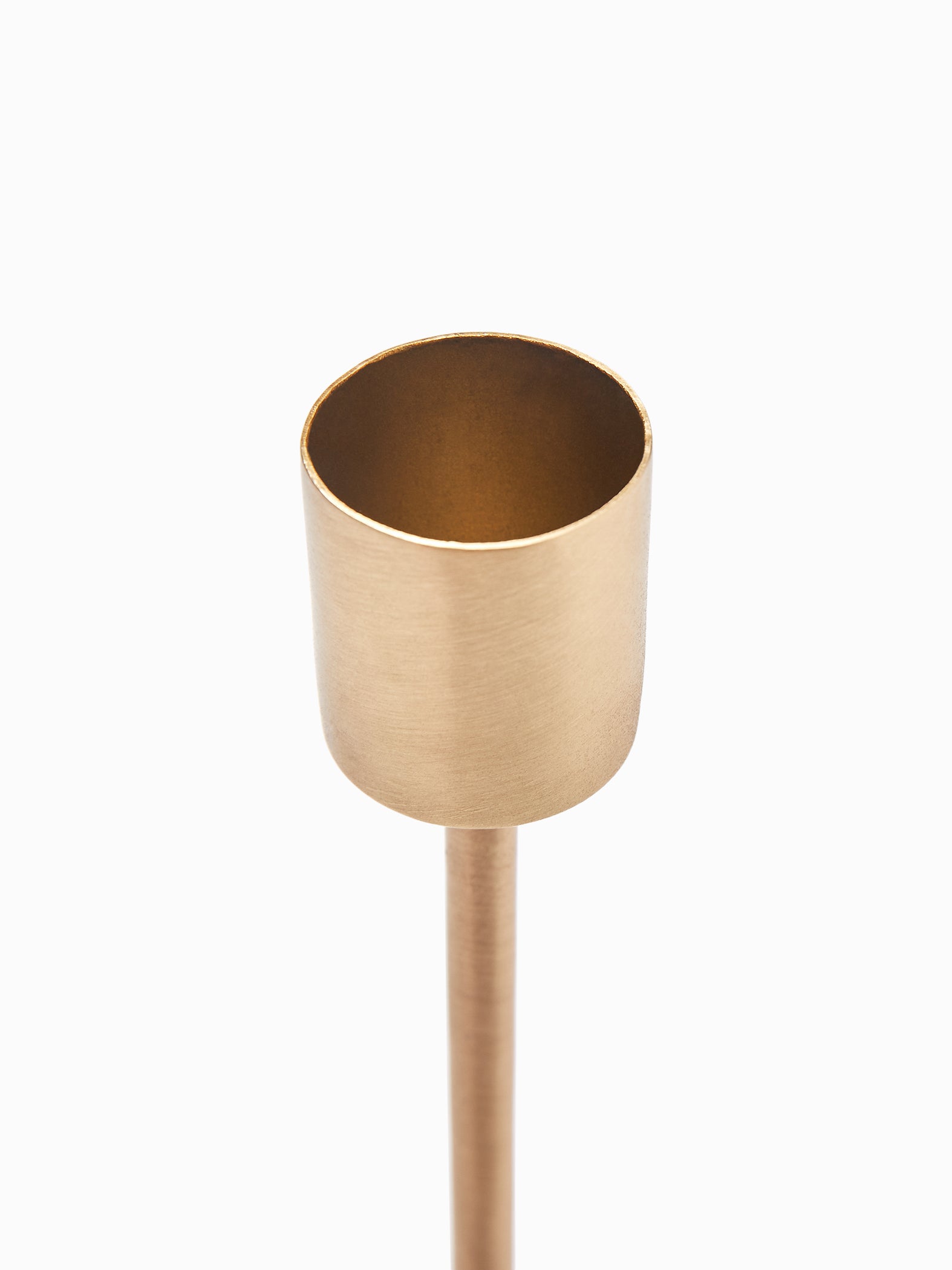 Gold Minimal Candle Stand Small
