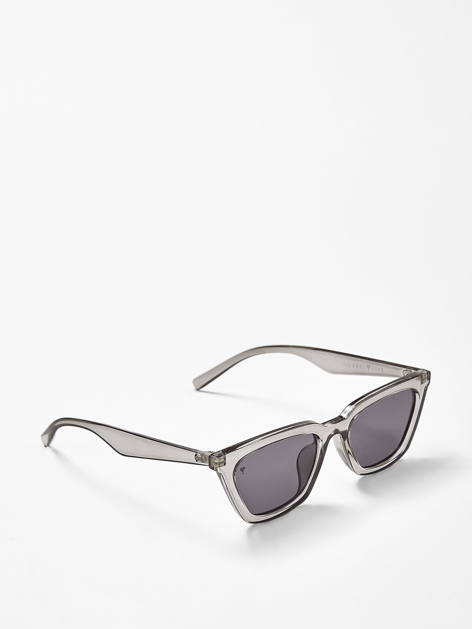 Grey Cat Eye Sunglasses