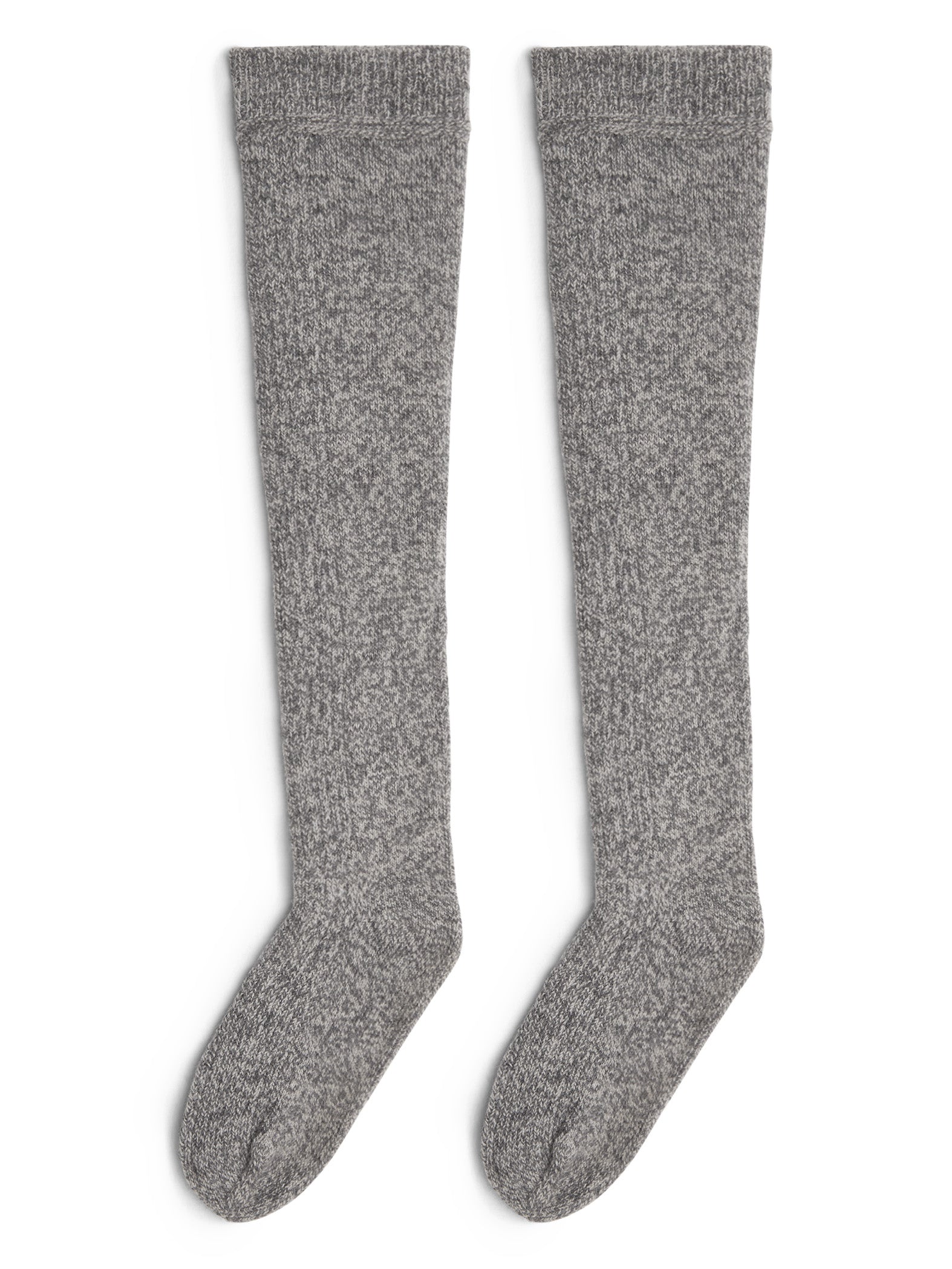 Grey Long Woolen Socks