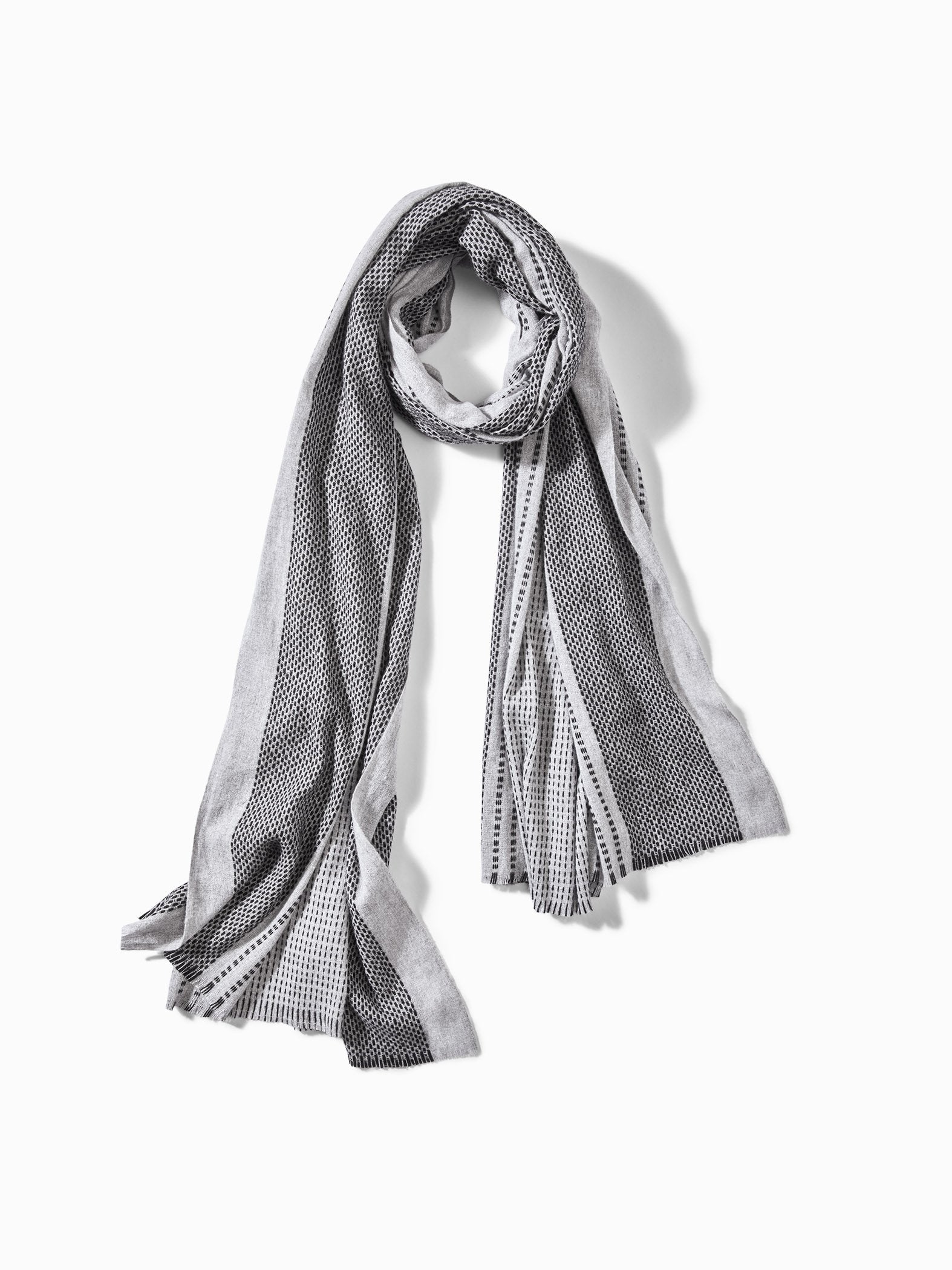Gift Product - Grey Stripe Scarf