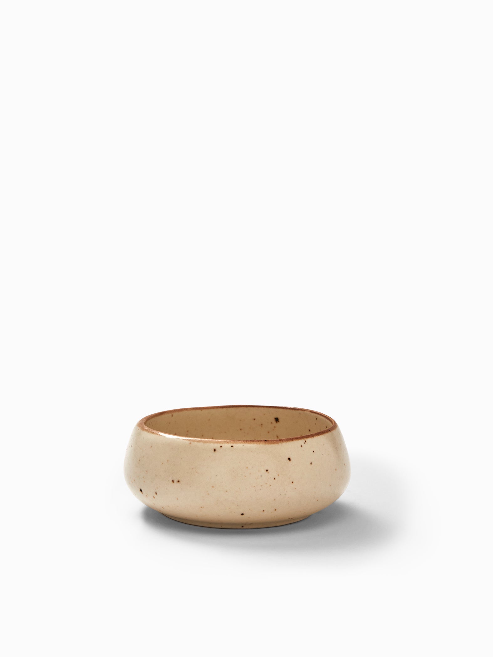 Ivory Dotted Bowl Small
