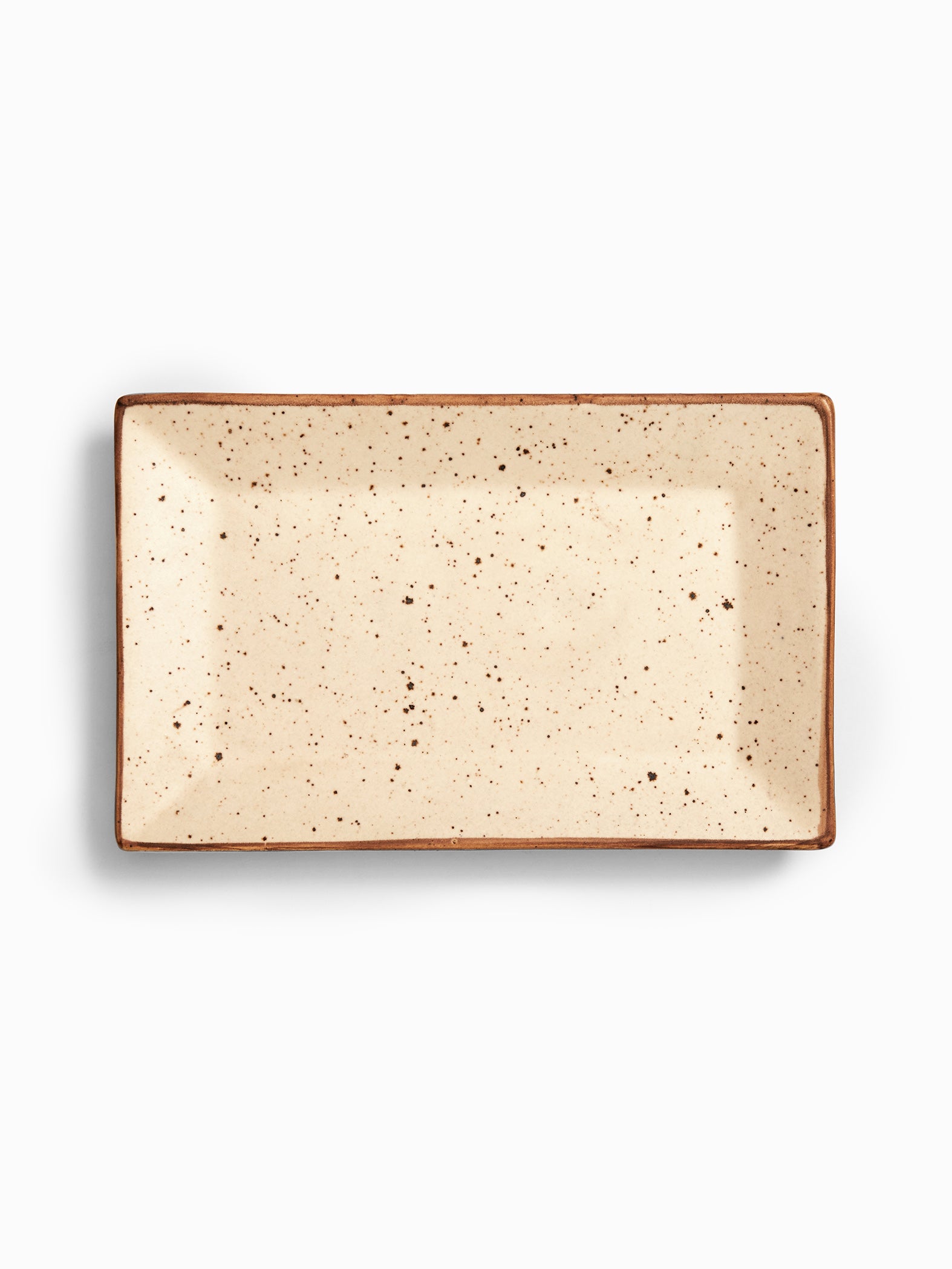 Ivory Dotted Platter