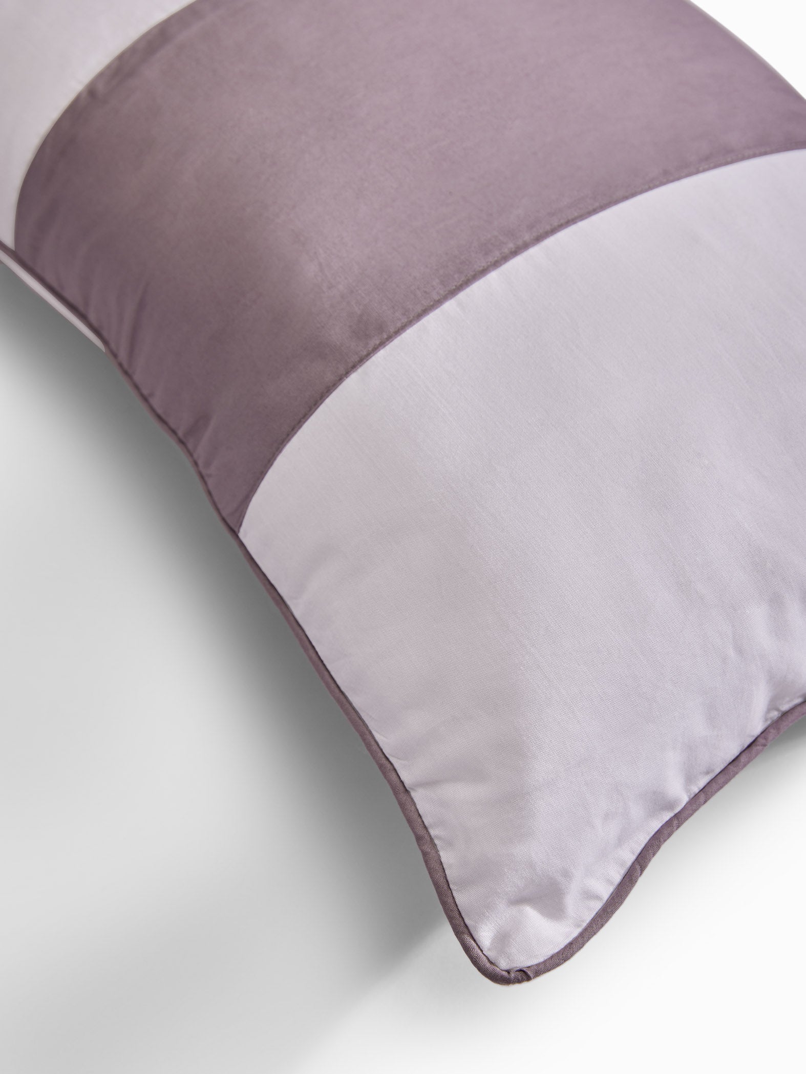 Ivory & Grey Pillow Cover