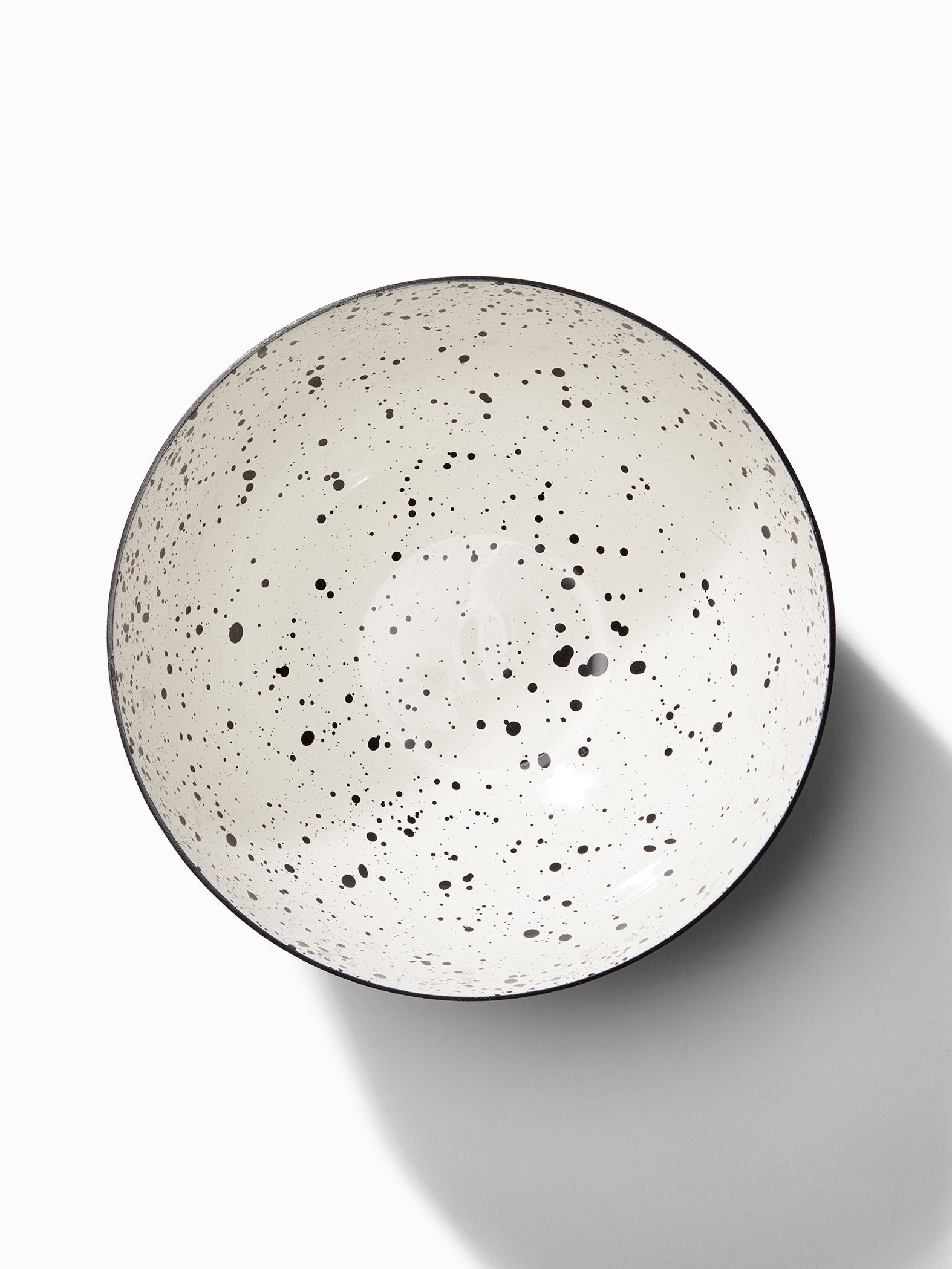 Monochrome Speckled Bowl Small