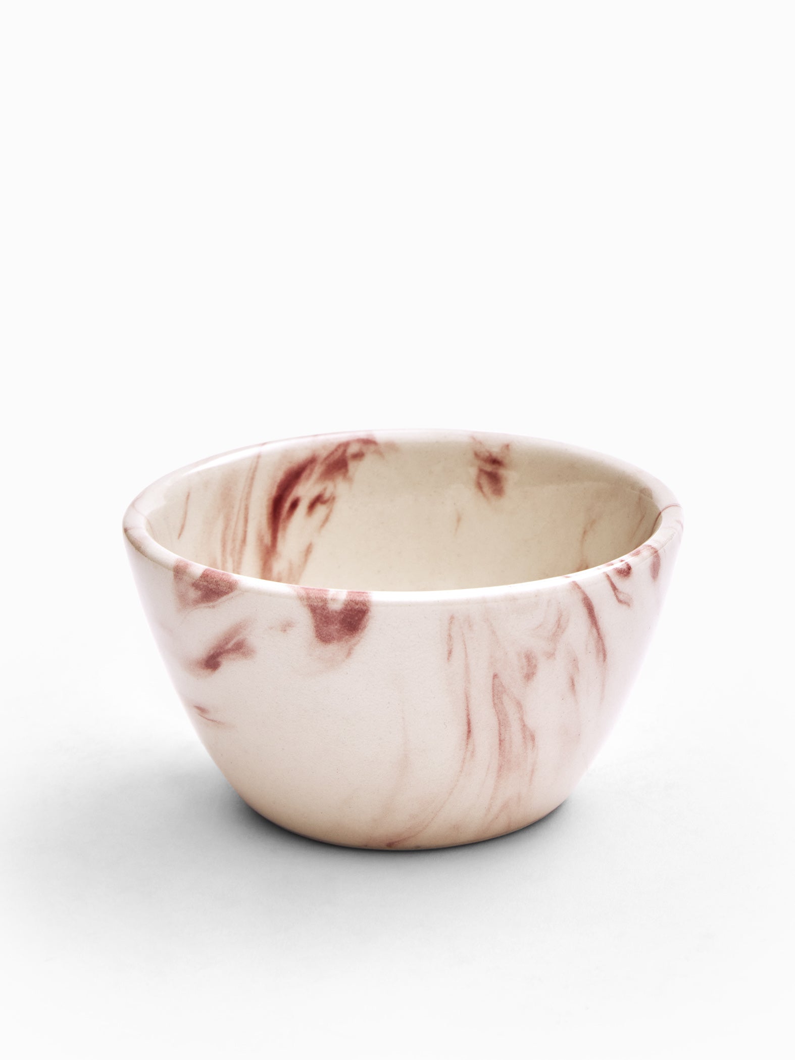 Pink Marble Dinner Bowl Set