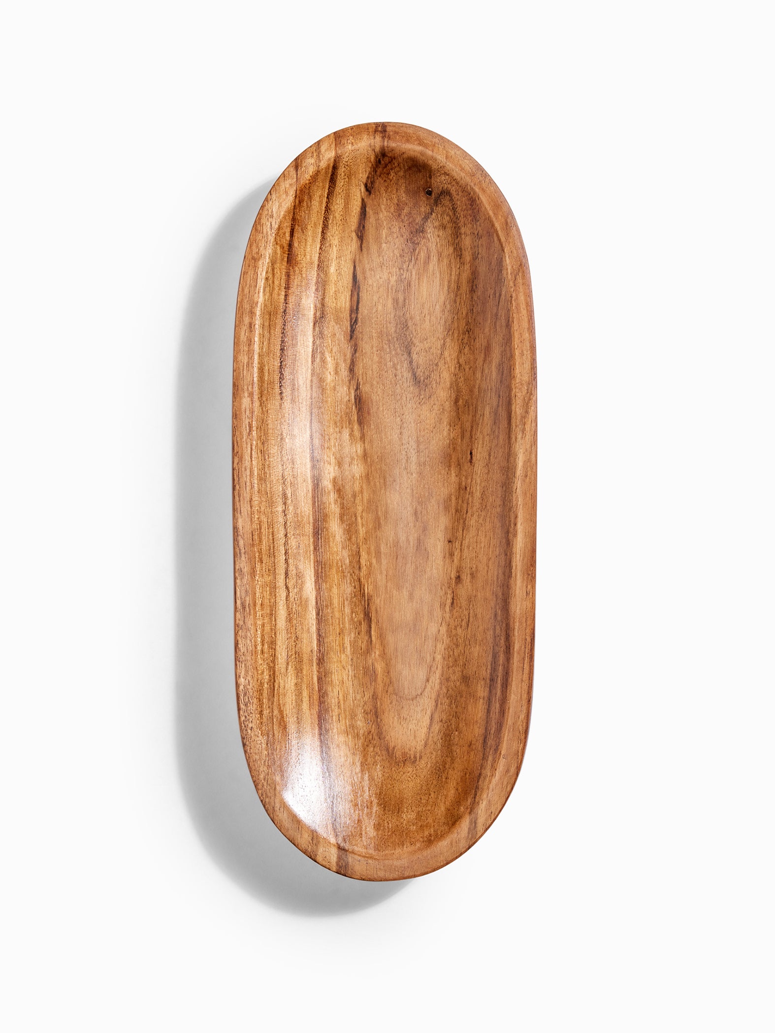 Wooden Oval Serving Platter