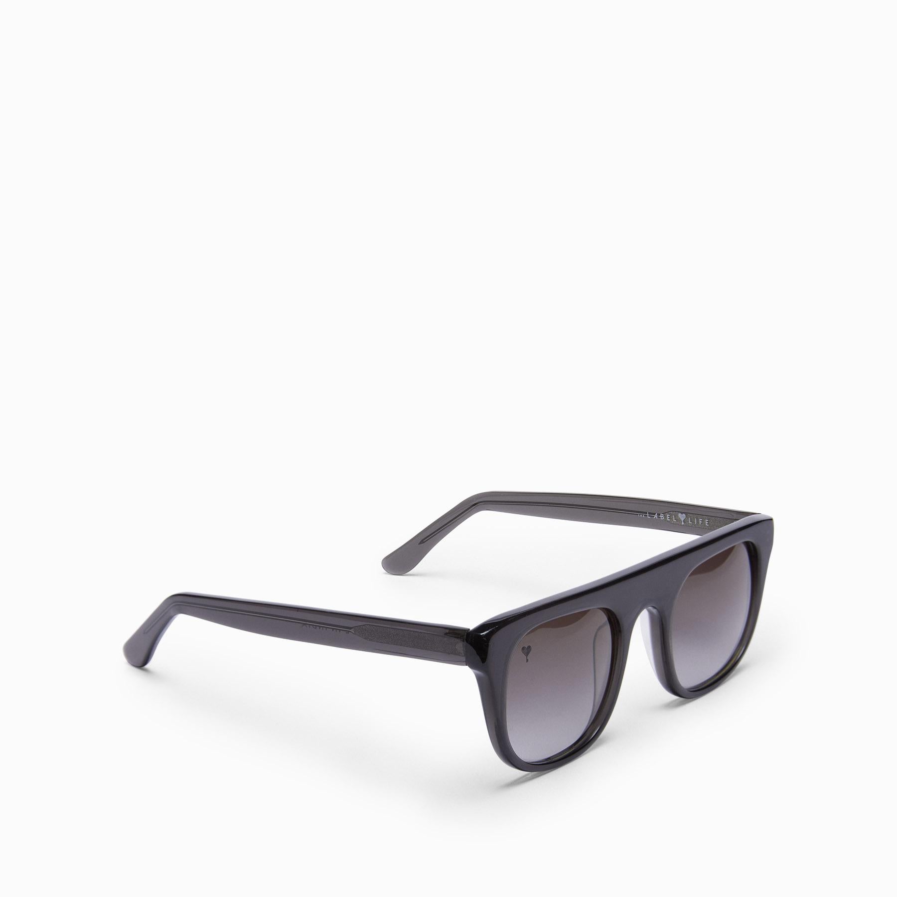 Black Square Bridge Sunglasses