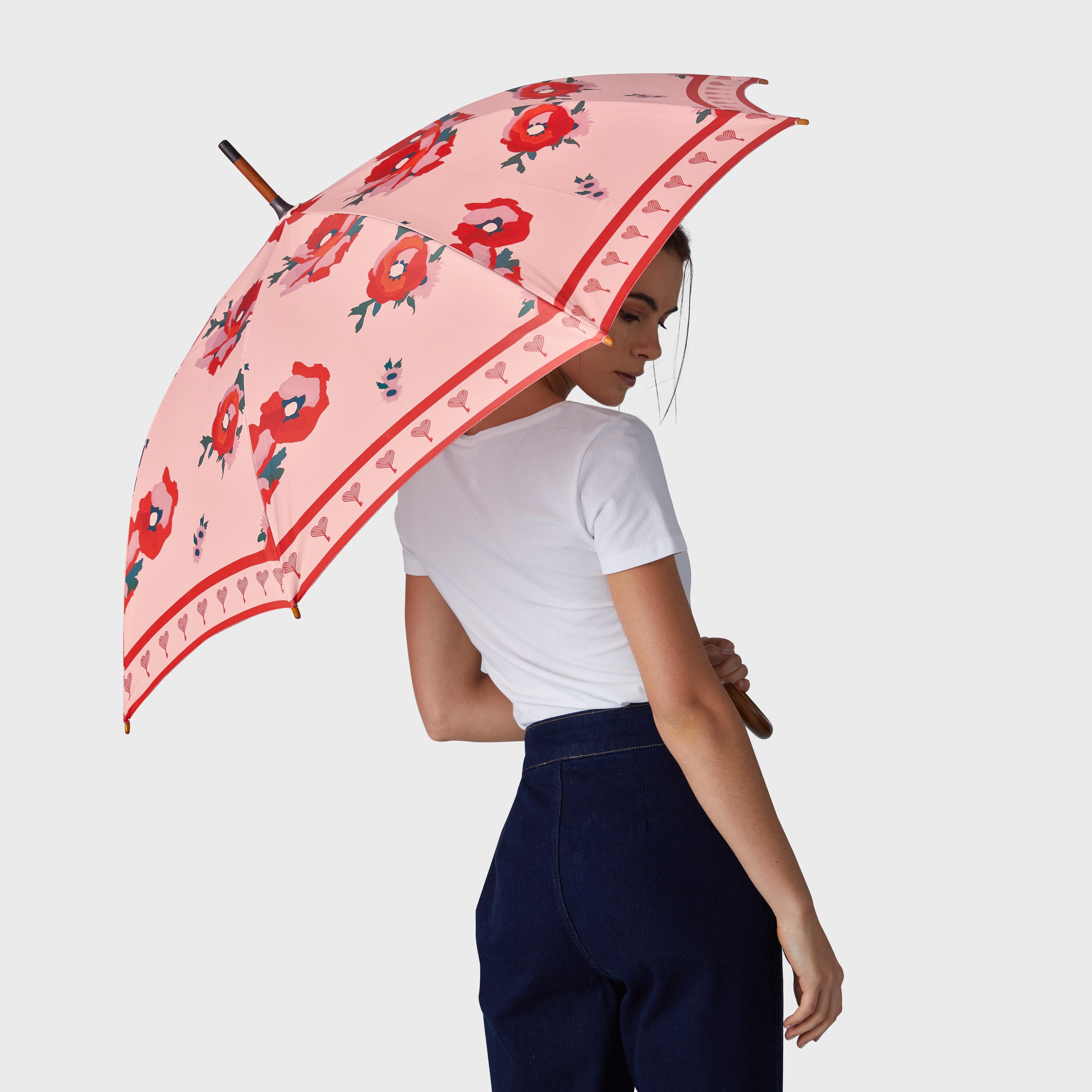 Blush Bloom Umbrella