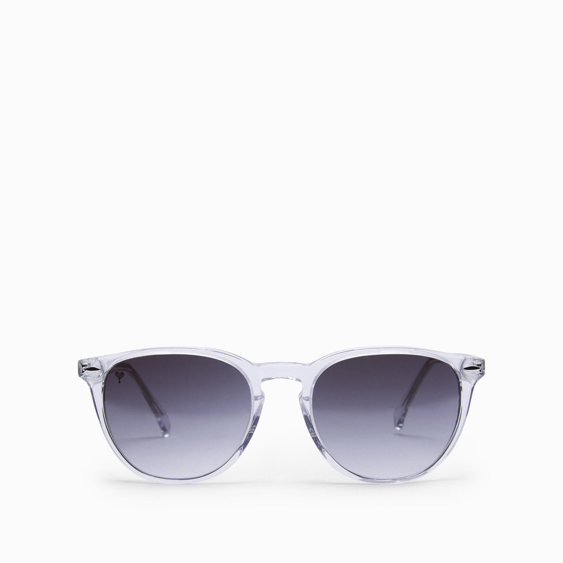 Clear Round Sunglasses