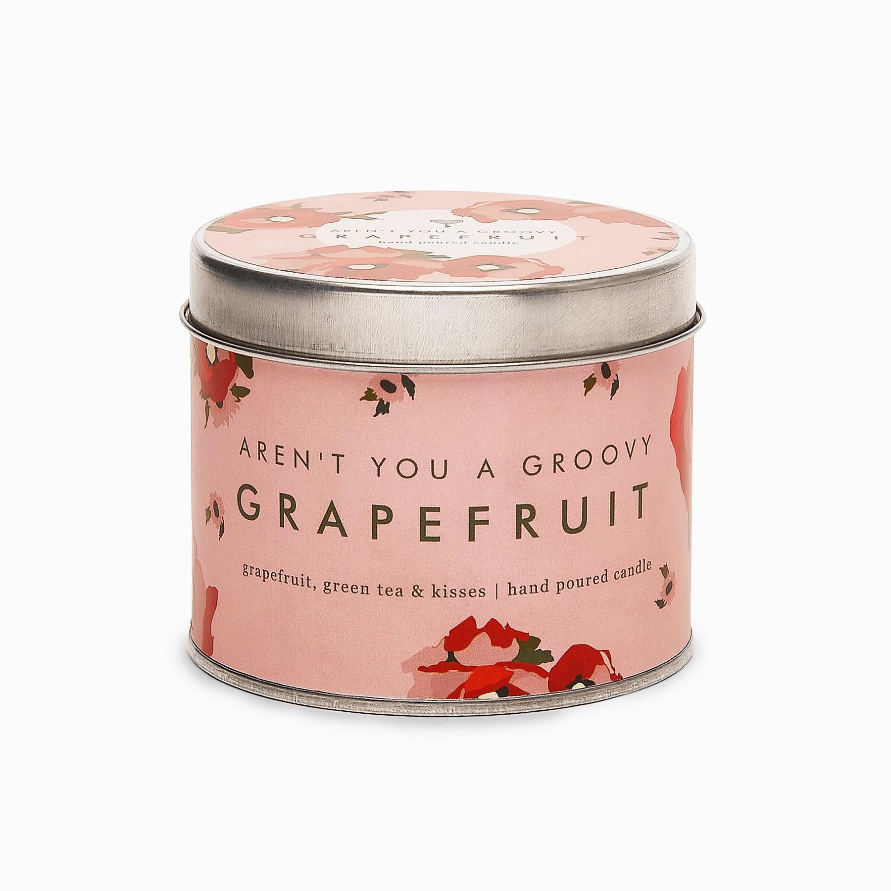 Grapefruit Candle Tin